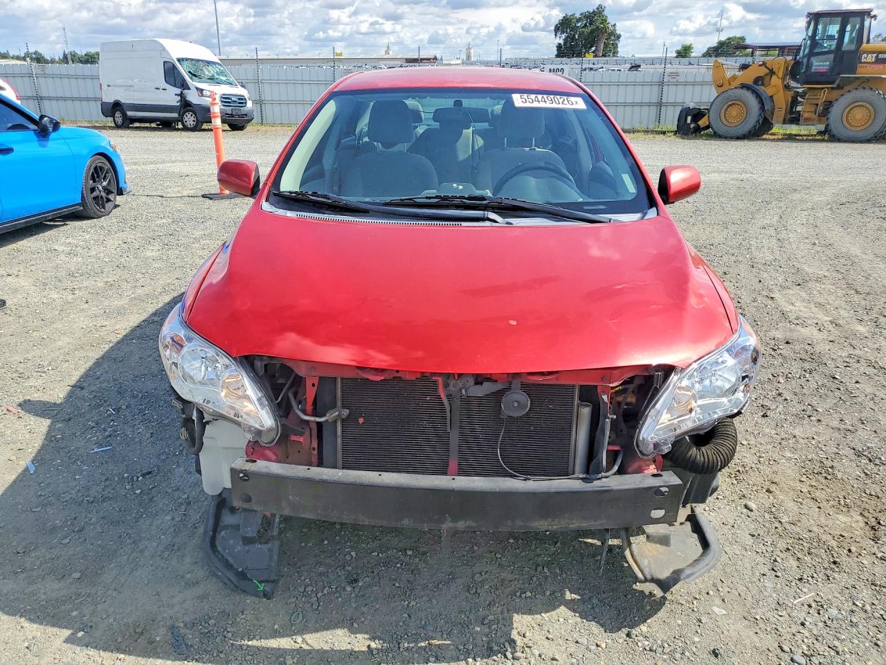 2013 Toyota Corolla Le Бордовый vin: 5YFBU4EE2DP123643