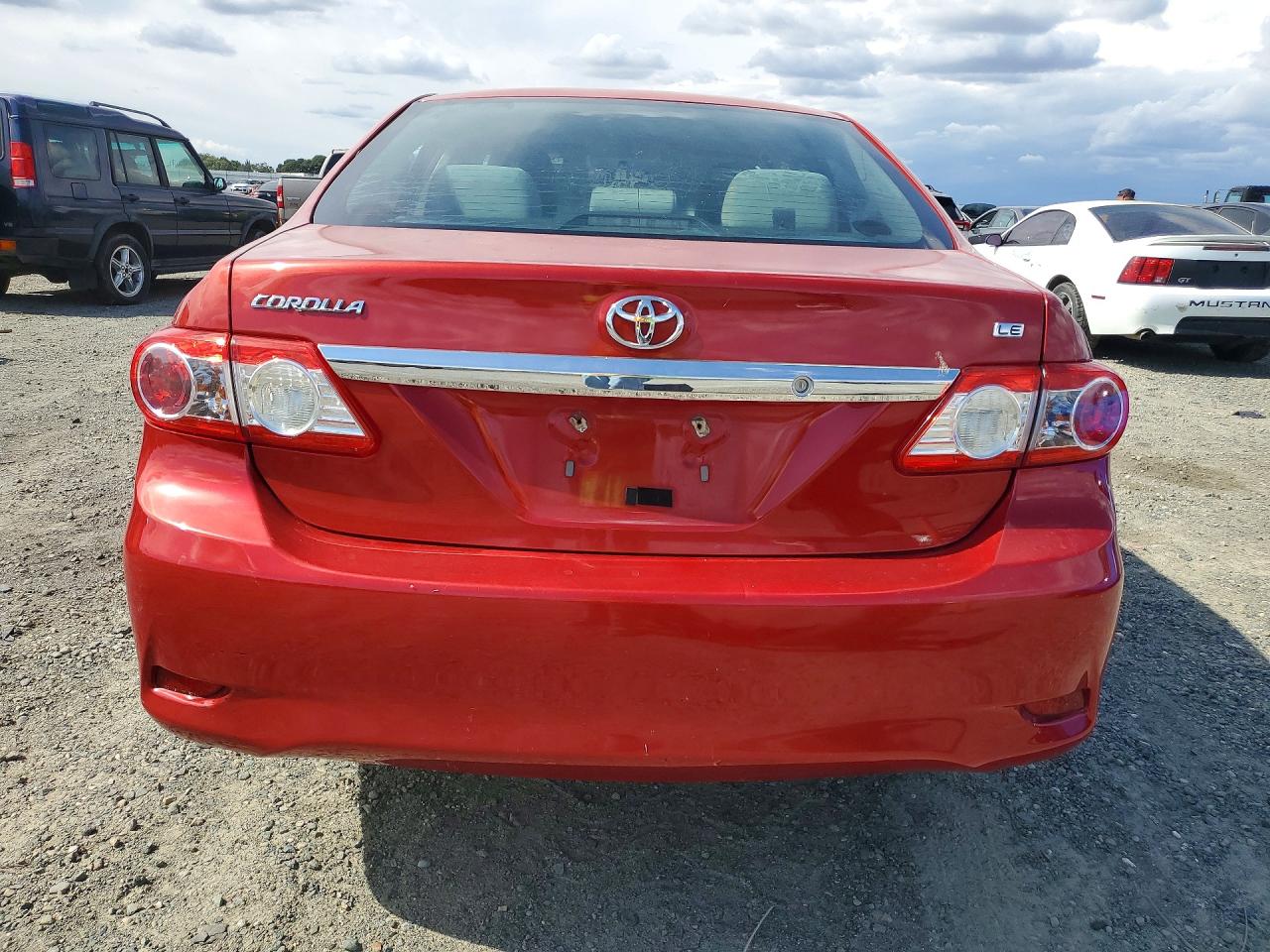 2013 Toyota Corolla Le Бордовый vin: 5YFBU4EE2DP123643