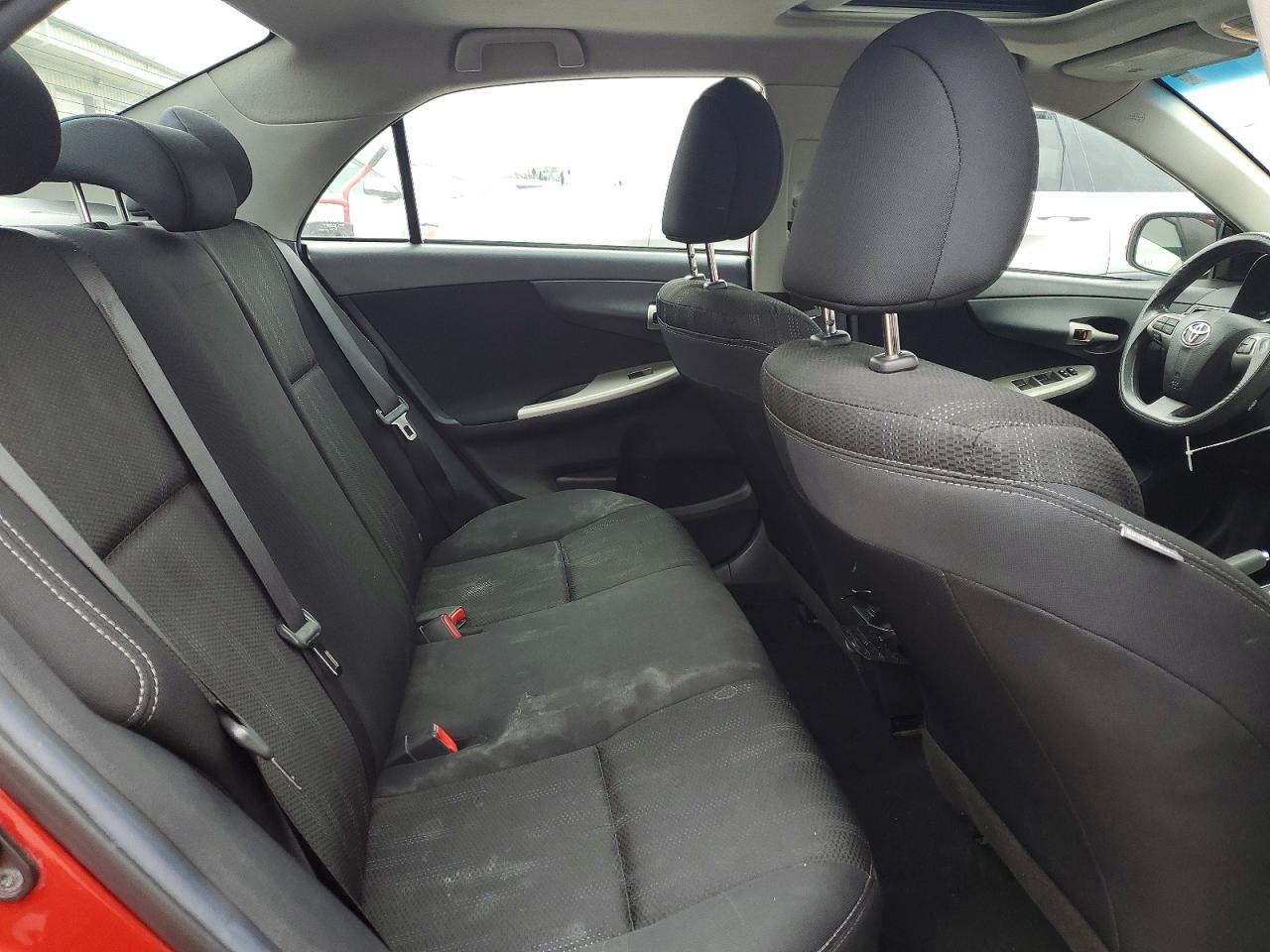 2013 Toyota Corolla S Красный vin: 5YFBU4EE2DP126672