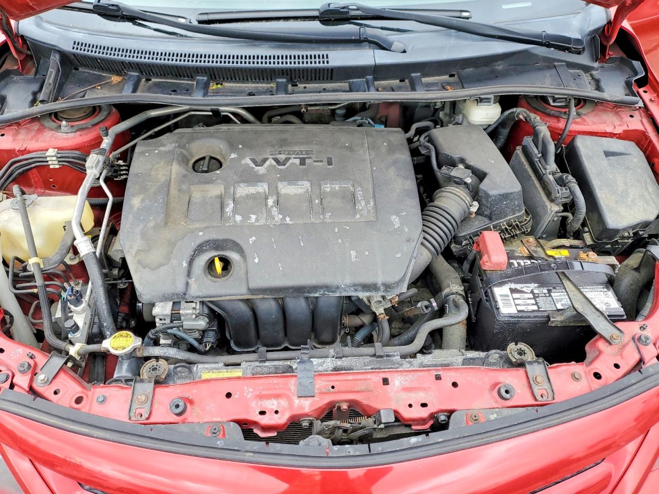 2013 Toyota Corolla S Красный vin: 5YFBU4EE2DP126672