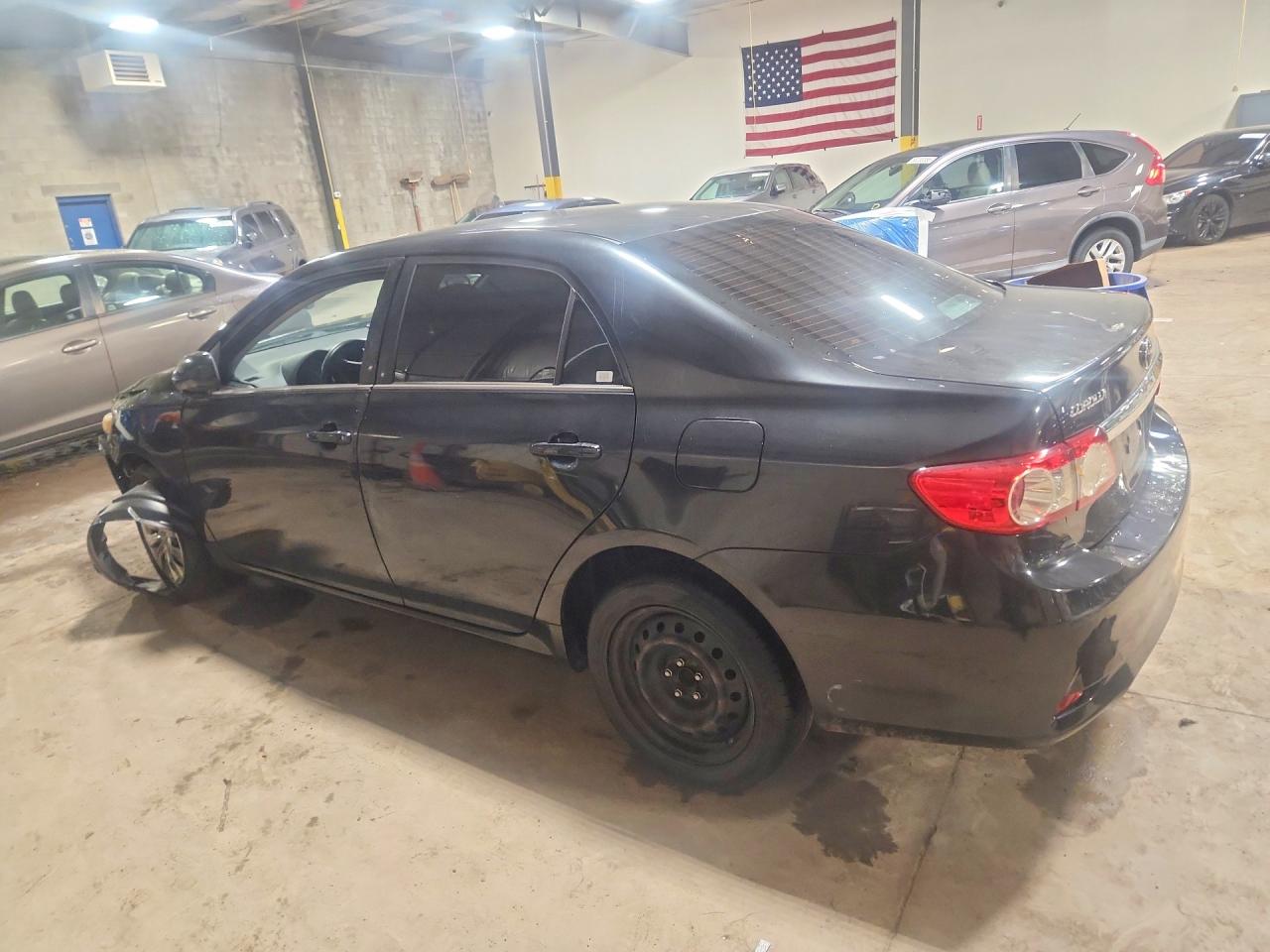 2013 Toyota Corolla Le Black vin: 5YFBU4EE2DP129846