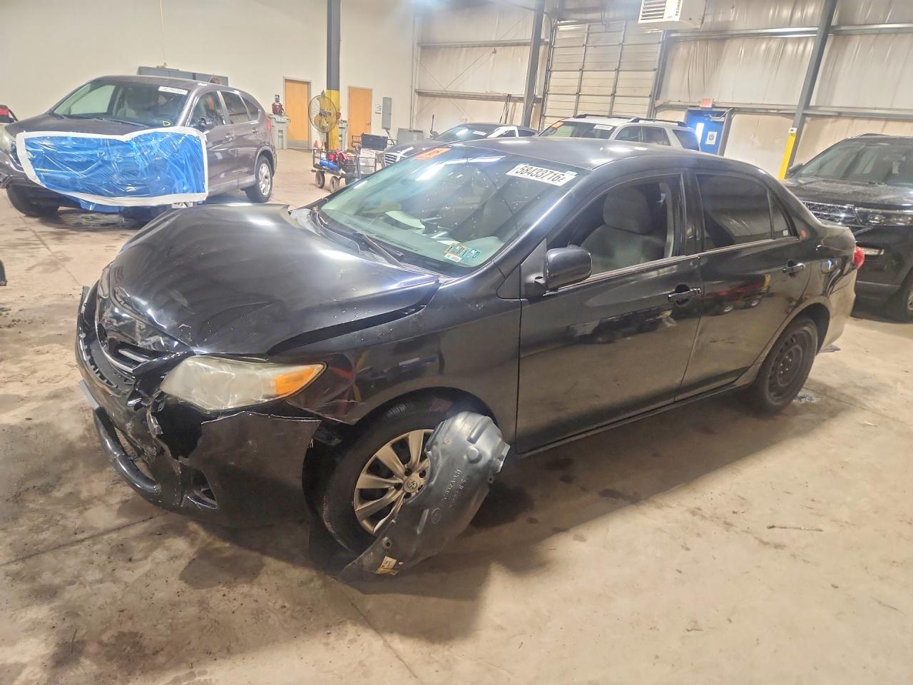 2013 Toyota Corolla Le Black vin: 5YFBU4EE2DP129846