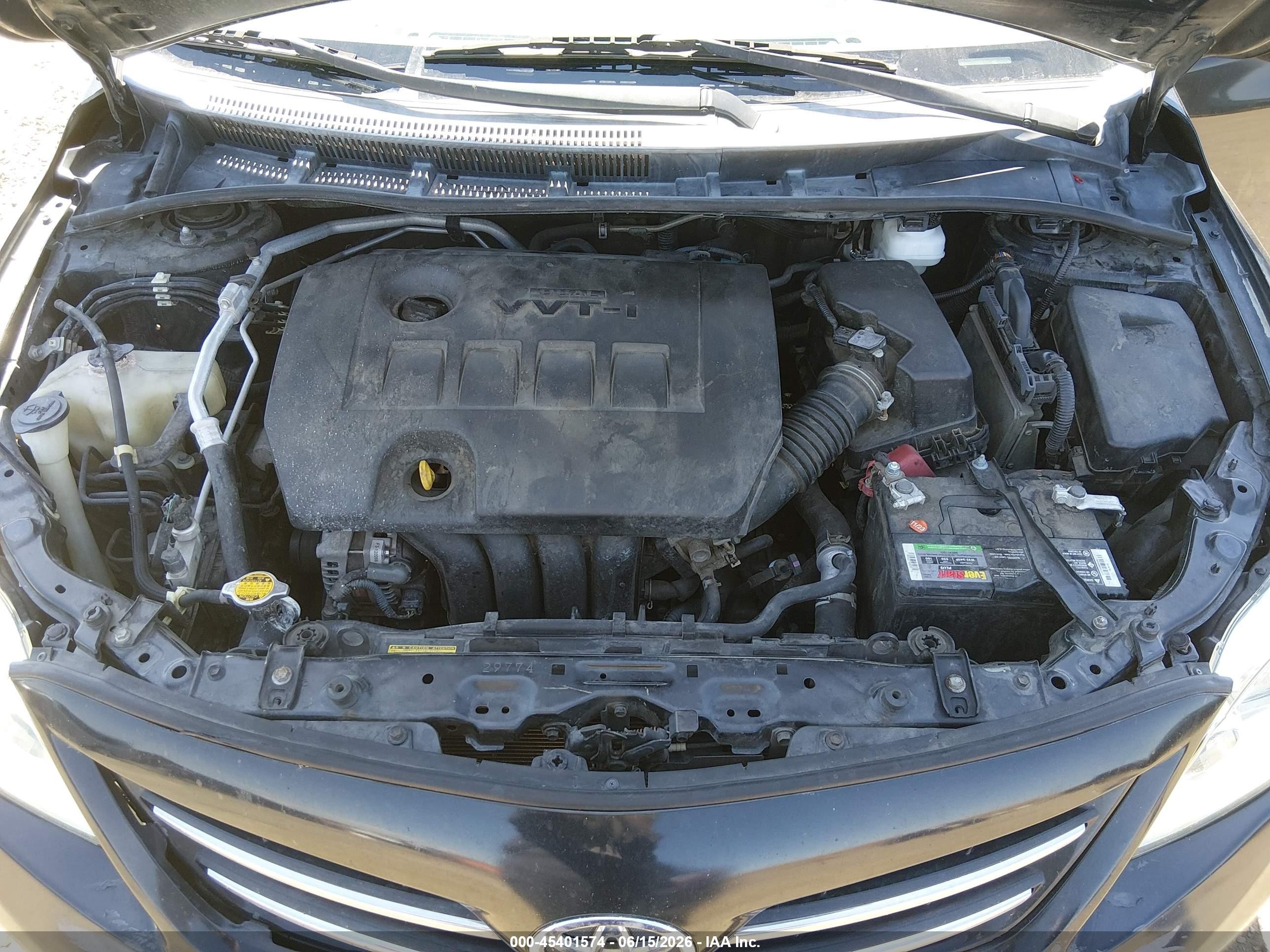 2013 Toyota Corolla Le Black vin: 5YFBU4EE2DP130642
