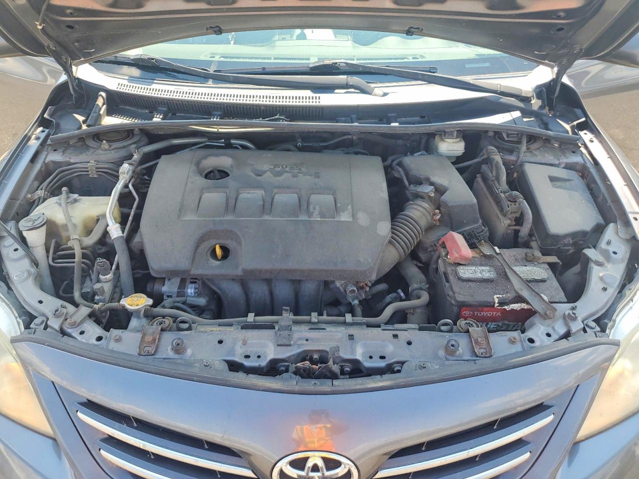 2013 Toyota Corolla Le Gray vin: 5YFBU4EE2DP150437