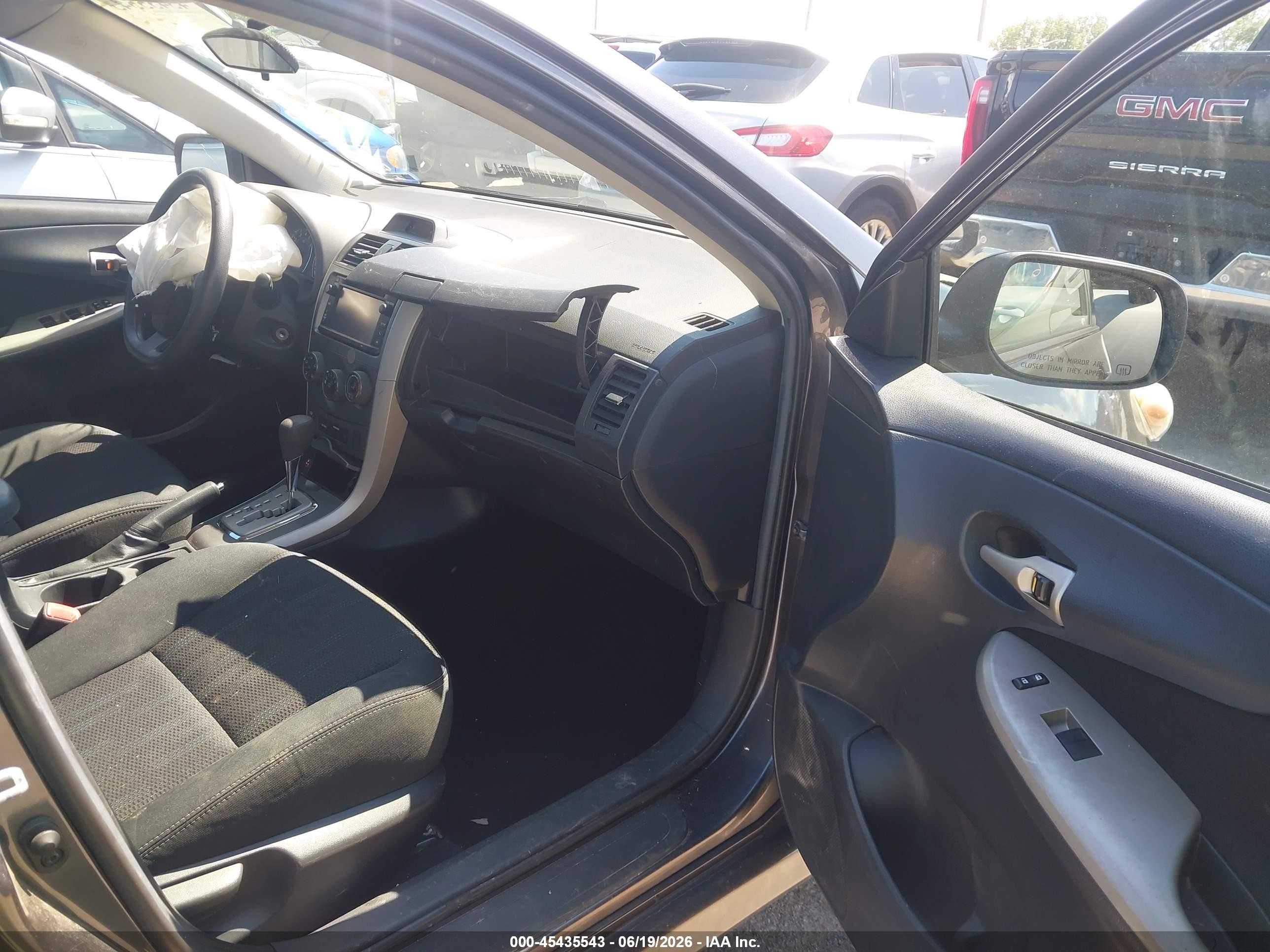 2013 Toyota Corolla S Gray vin: 5YFBU4EE2DP152253