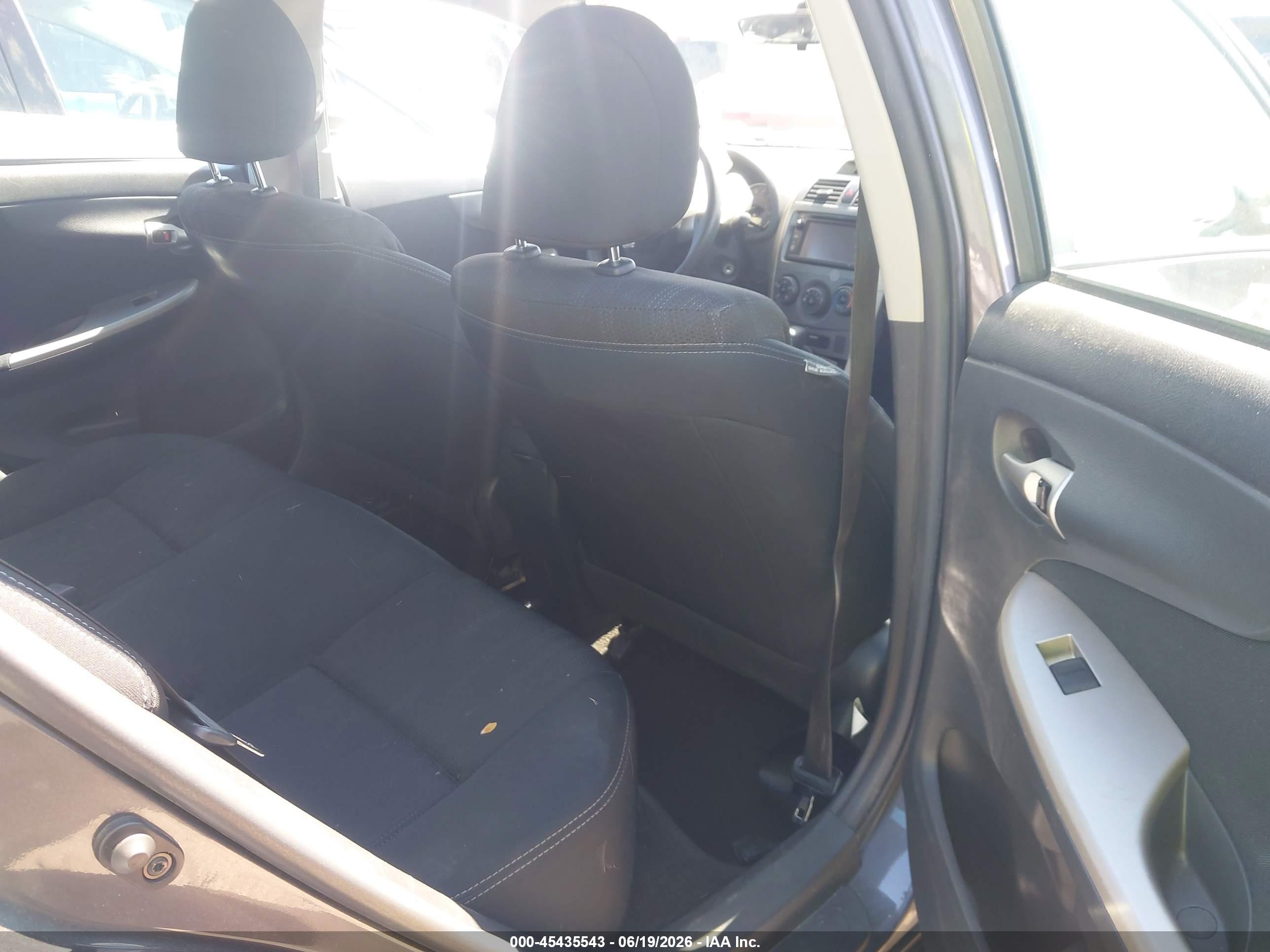 2013 Toyota Corolla S Gray vin: 5YFBU4EE2DP152253