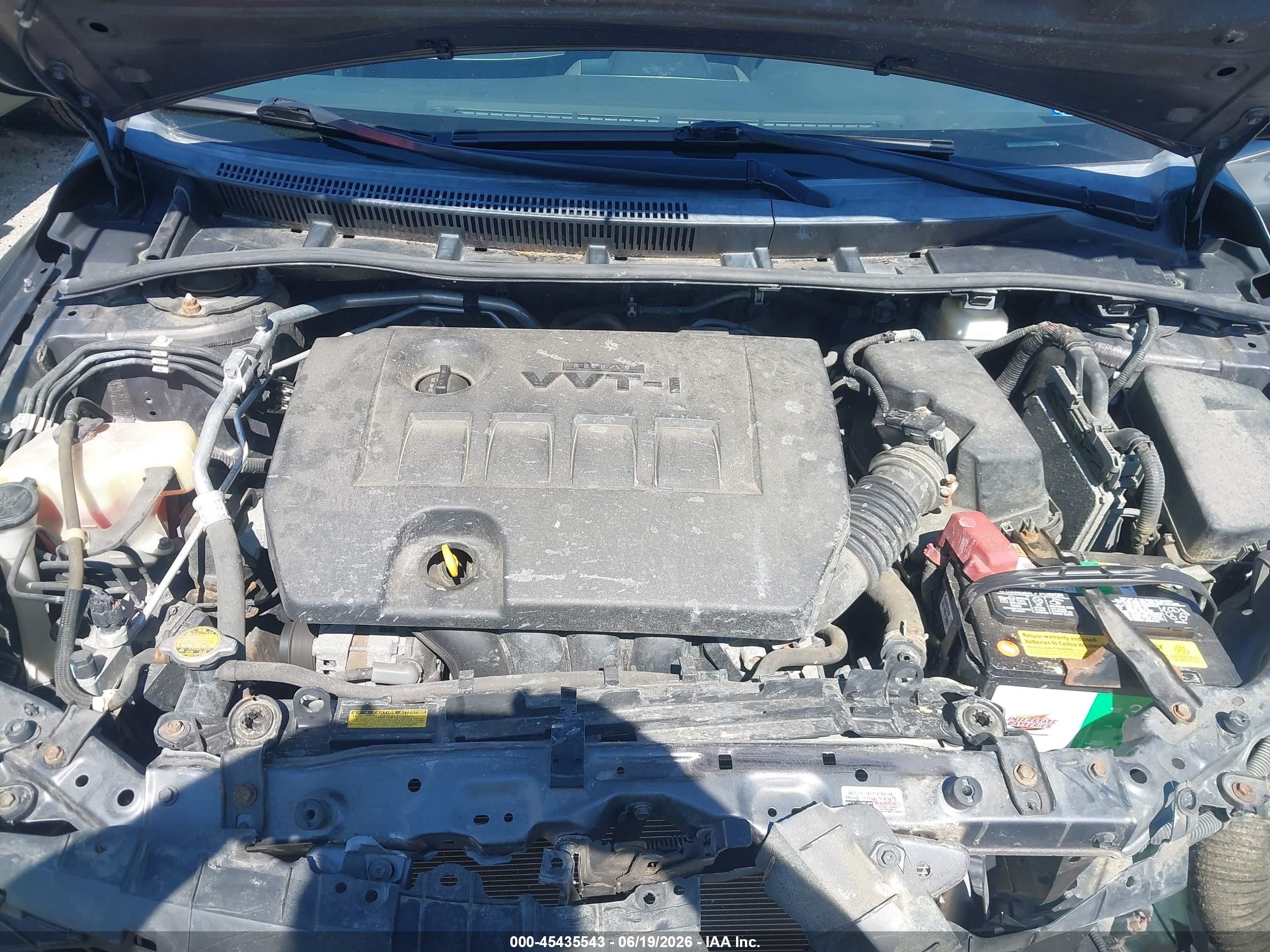 2013 Toyota Corolla S Gray vin: 5YFBU4EE2DP152253