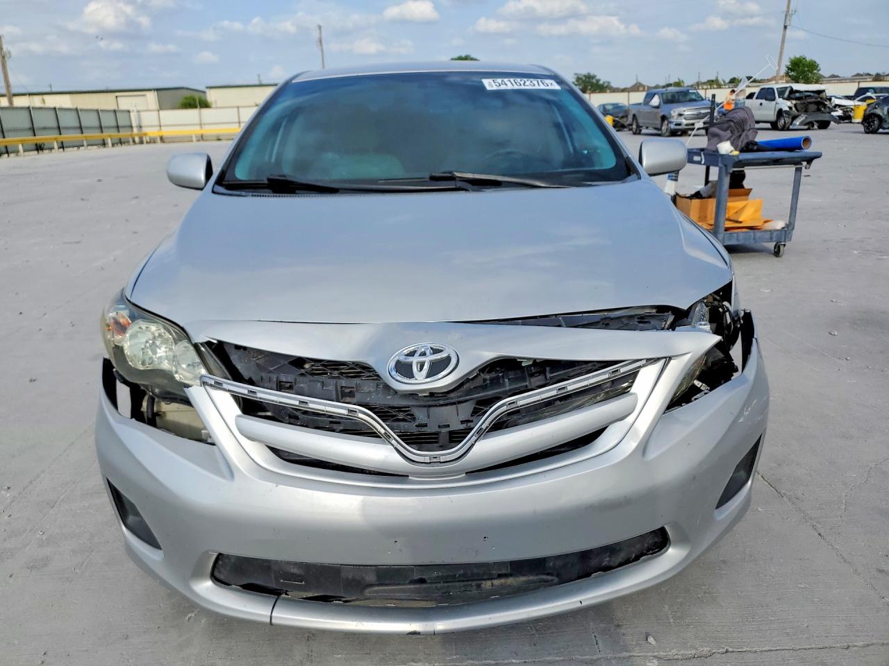 2013 Toyota Corolla L Серебряный vin: 5YFBU4EE2DP154486