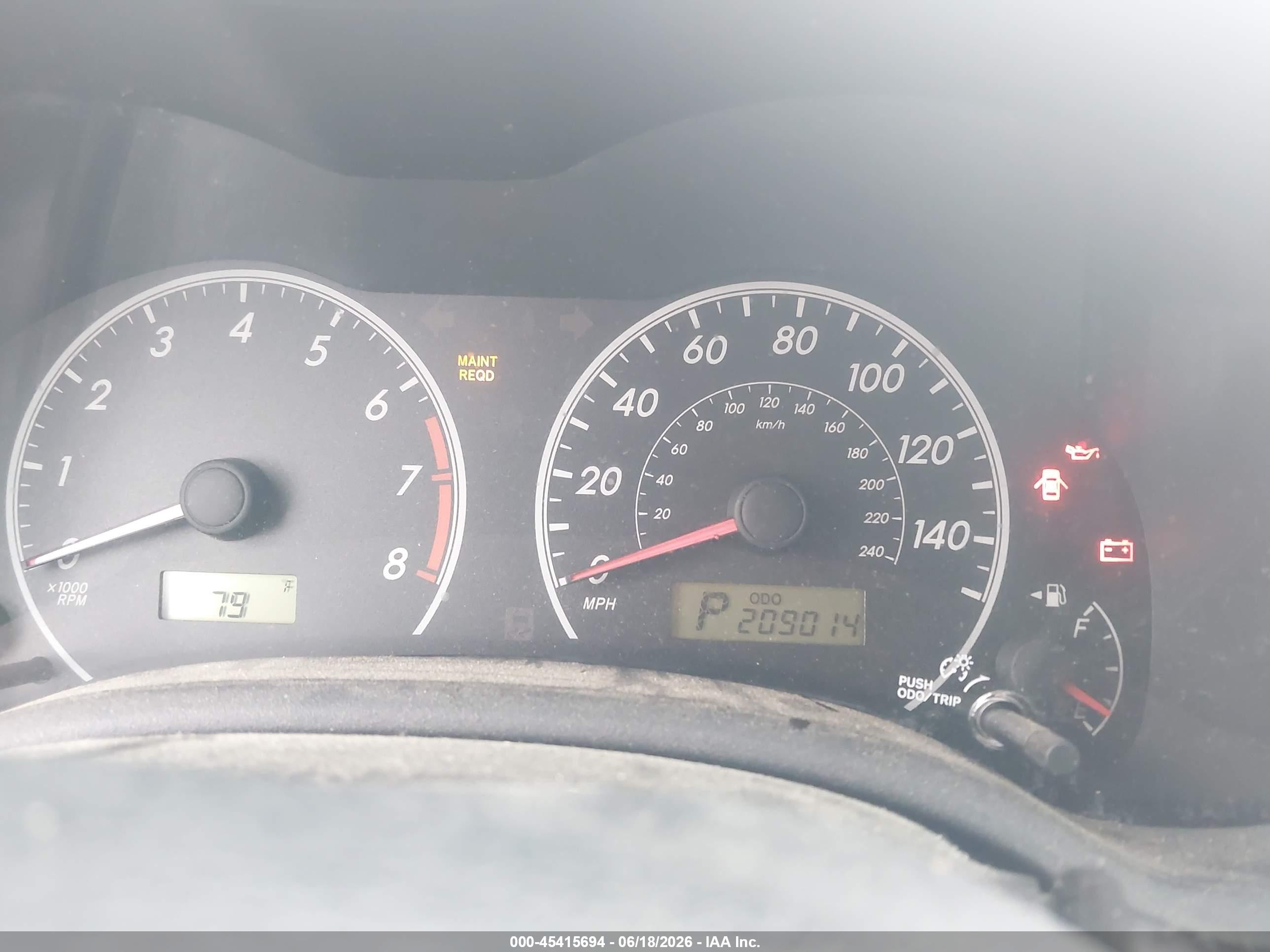 2013 Toyota Corolla Le Red vin: 5YFBU4EE2DP155475