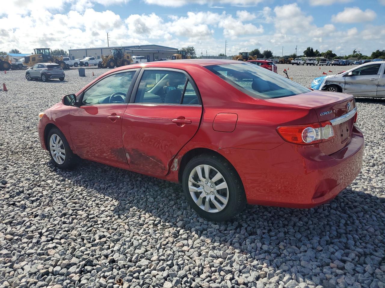 2013 Toyota Corolla Le Красный vin: 5YFBU4EE2DP176343