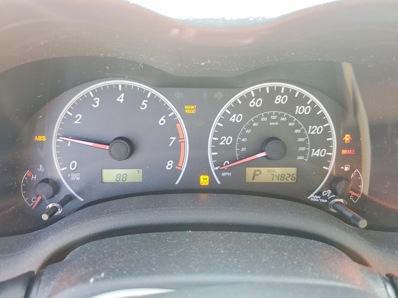 2013 Toyota Corolla Le Красный vin: 5YFBU4EE2DP176343