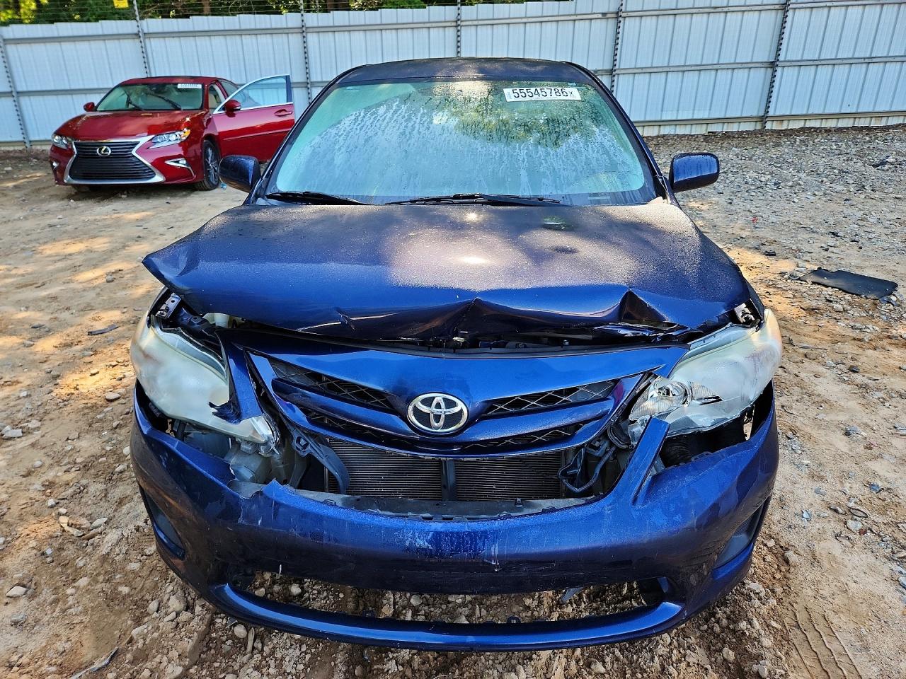 2013 Toyota Corolla L Blue vin: 5YFBU4EE2DP176794