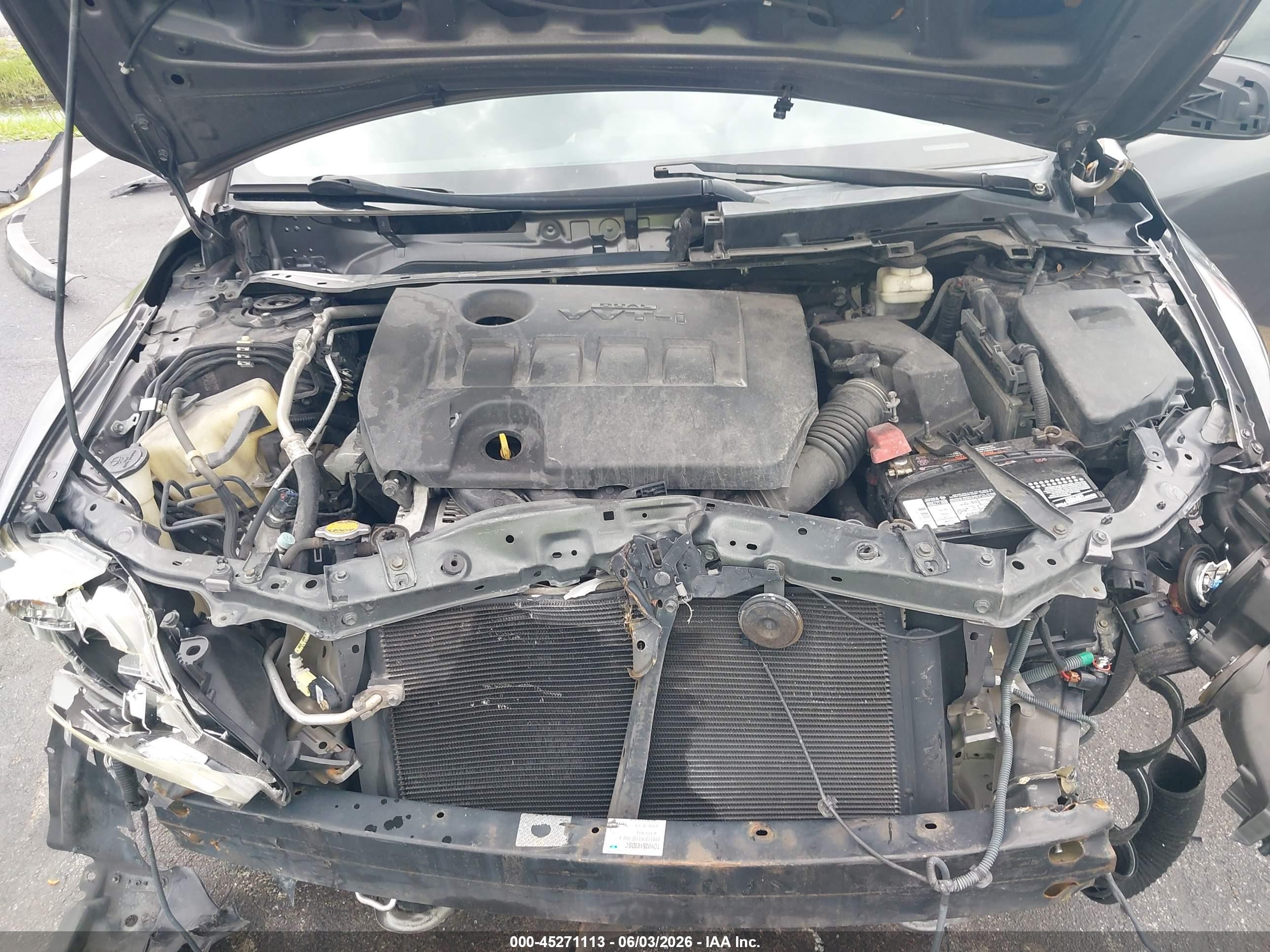2013 Toyota Corolla S Gray vin: 5YFBU4EE2DP180375