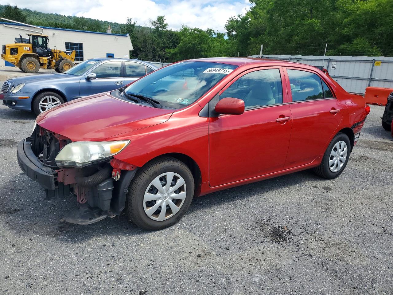 2013 Toyota Corolla L Maroon vin: 5YFBU4EE2DP192008