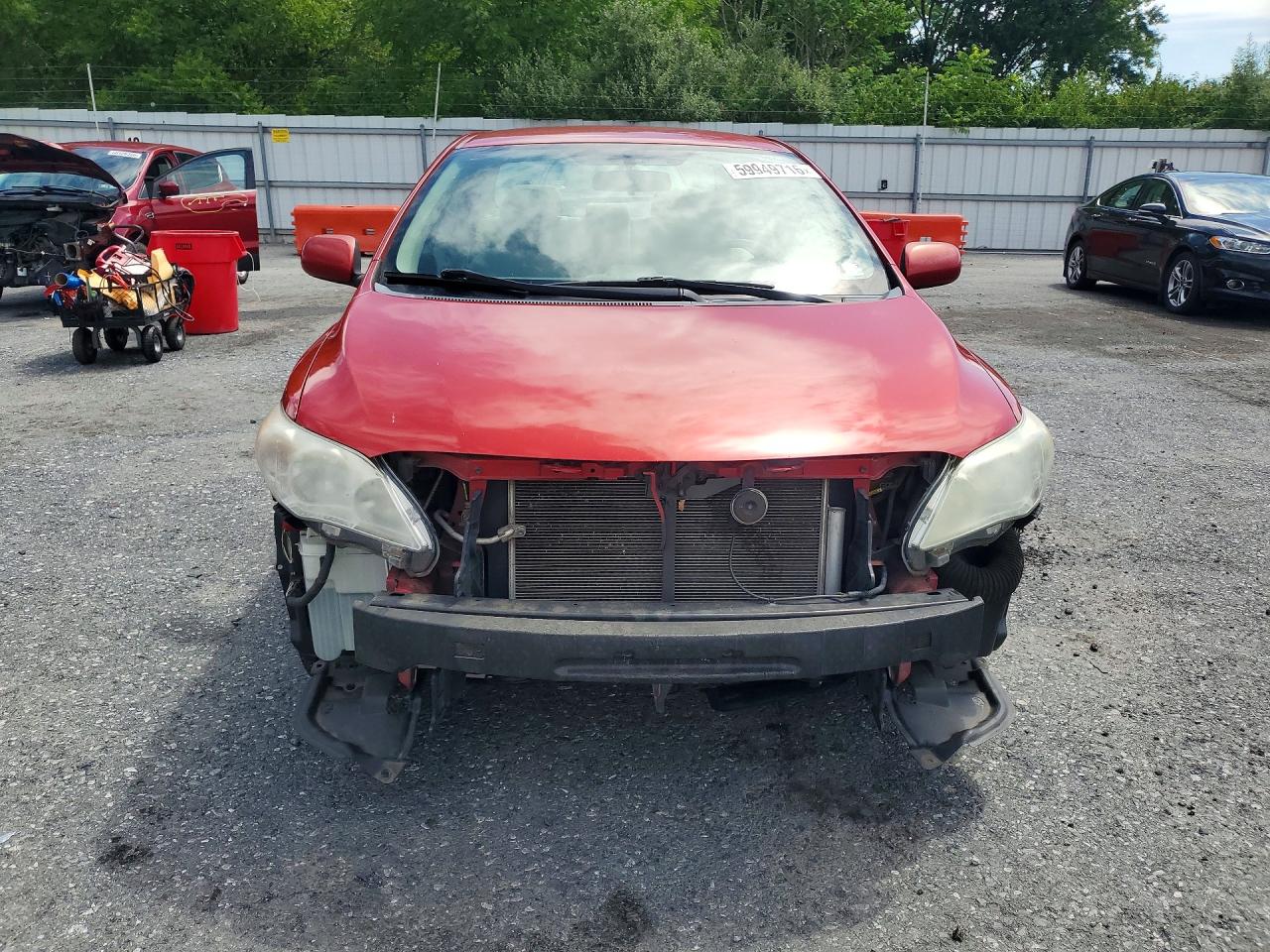 2013 Toyota Corolla L Maroon vin: 5YFBU4EE2DP192008