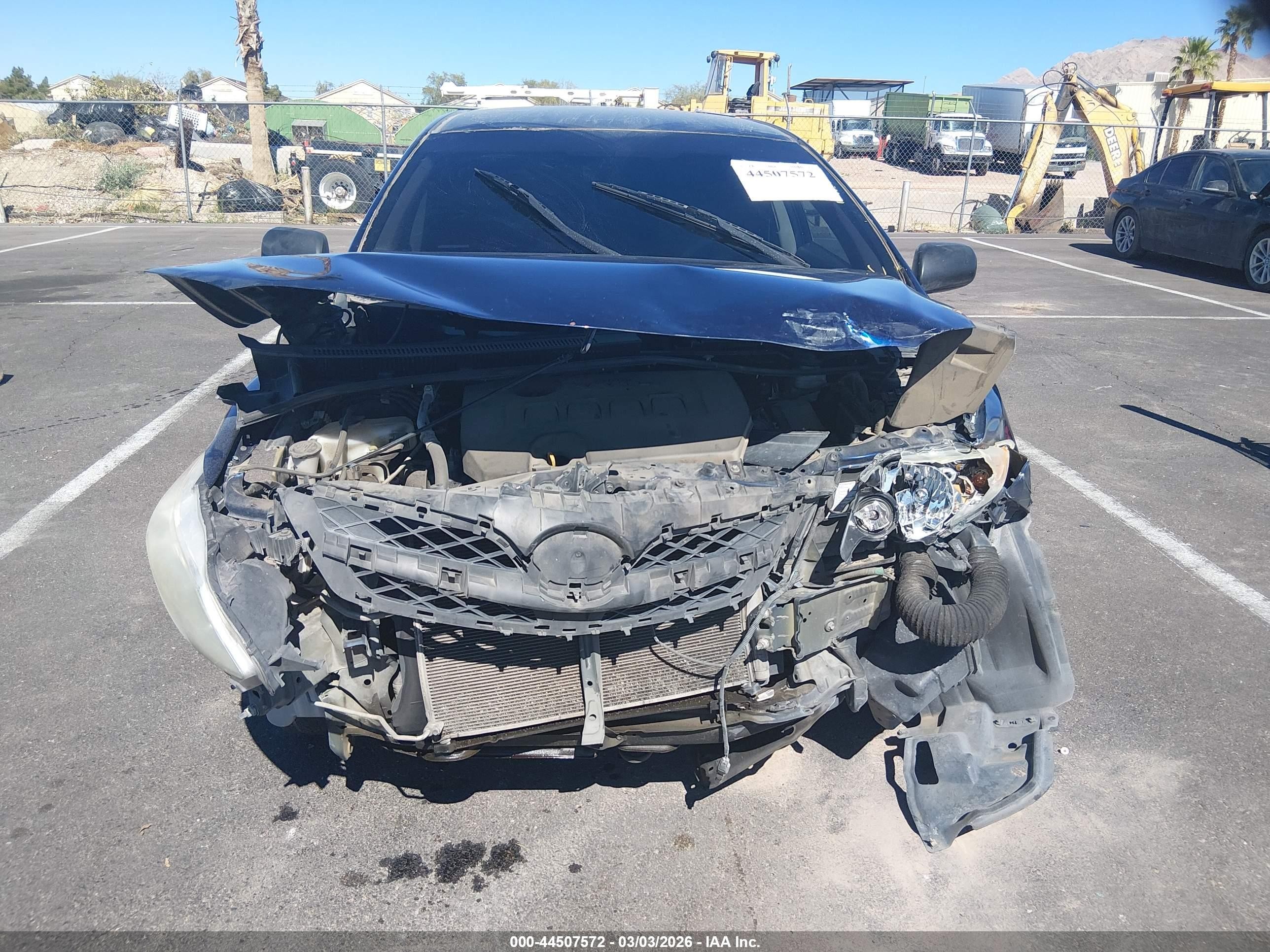 2013 Toyota Corolla L Blue vin: 5YFBU4EE2DP194289