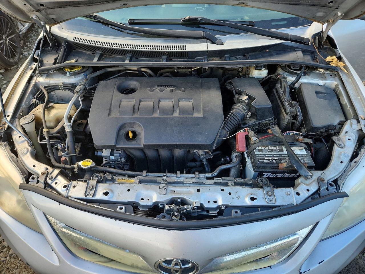 2013 Toyota Corolla Le Silver vin: 5YFBU4EE2DP196382