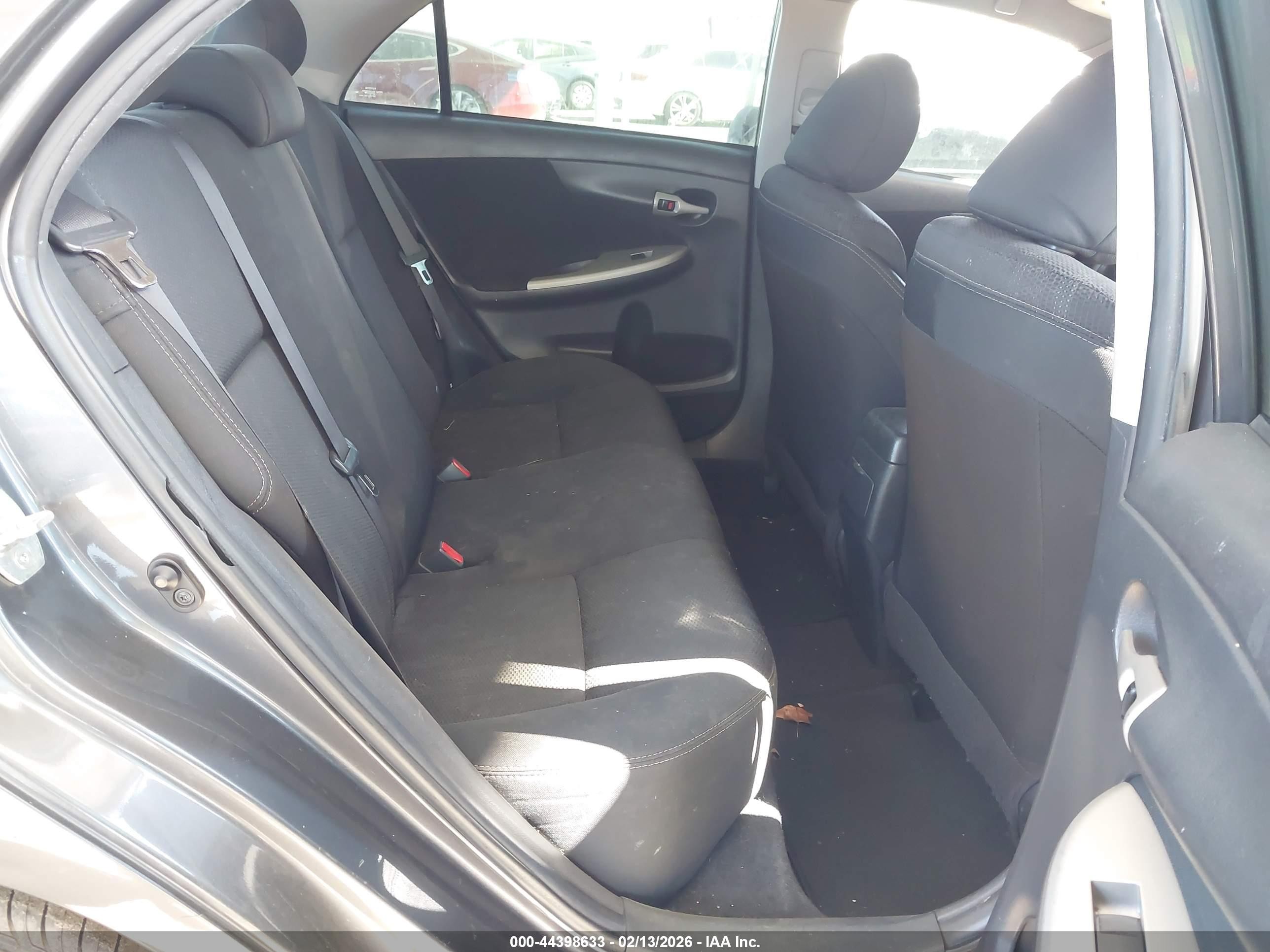 2013 Toyota Corolla S Gray vin: 5YFBU4EE2DP205890
