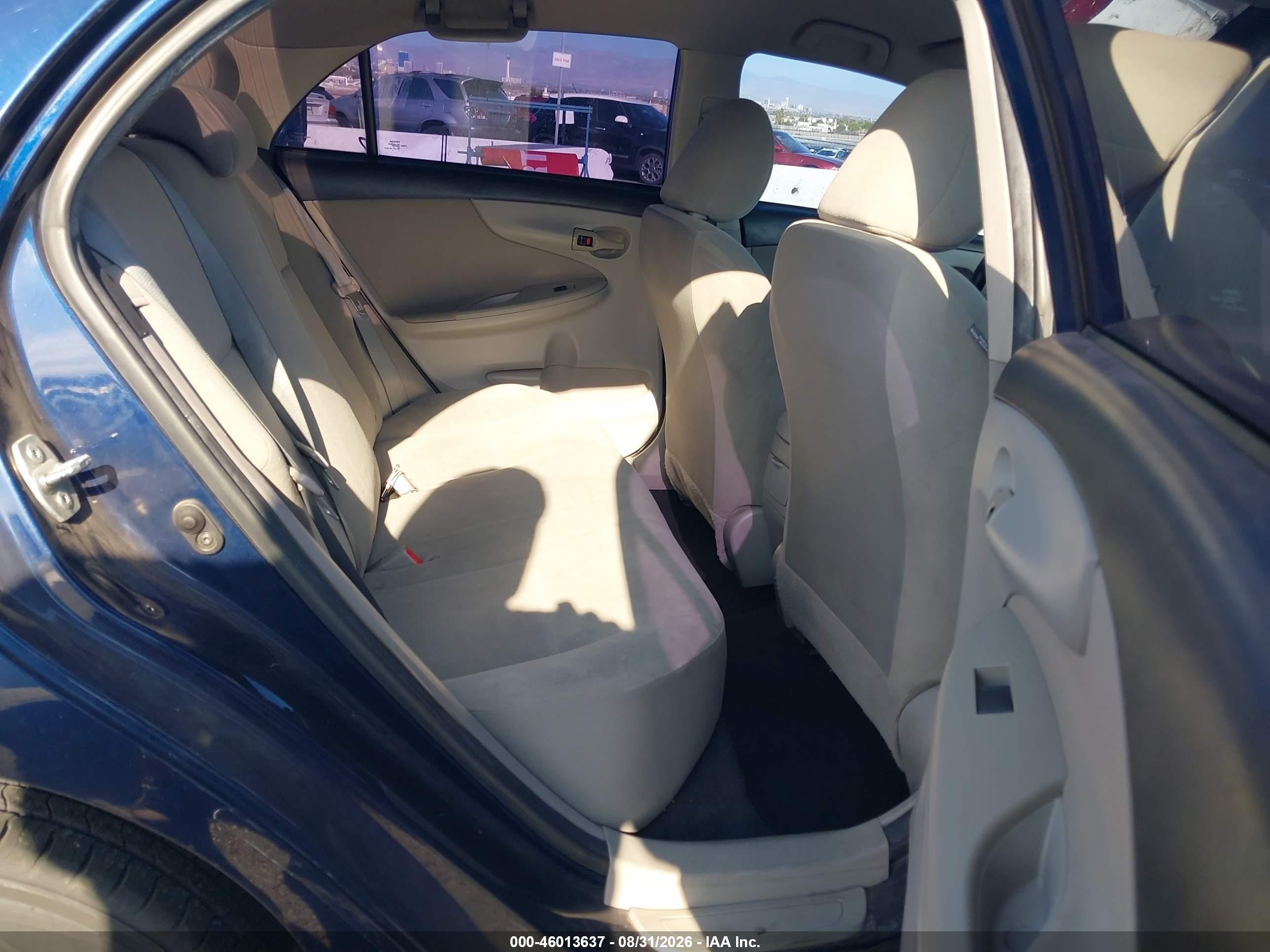2013 Toyota Corolla L Blue vin: 5YFBU4EE2DP211060