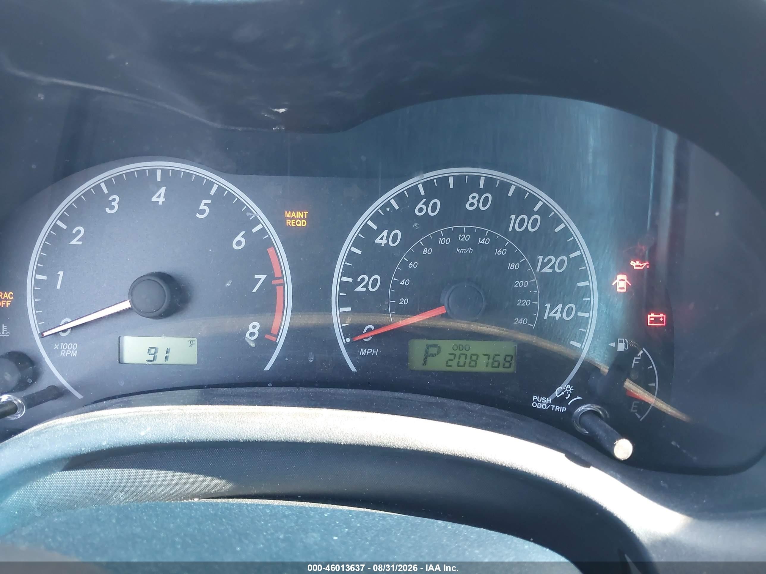 2013 Toyota Corolla L Blue vin: 5YFBU4EE2DP211060