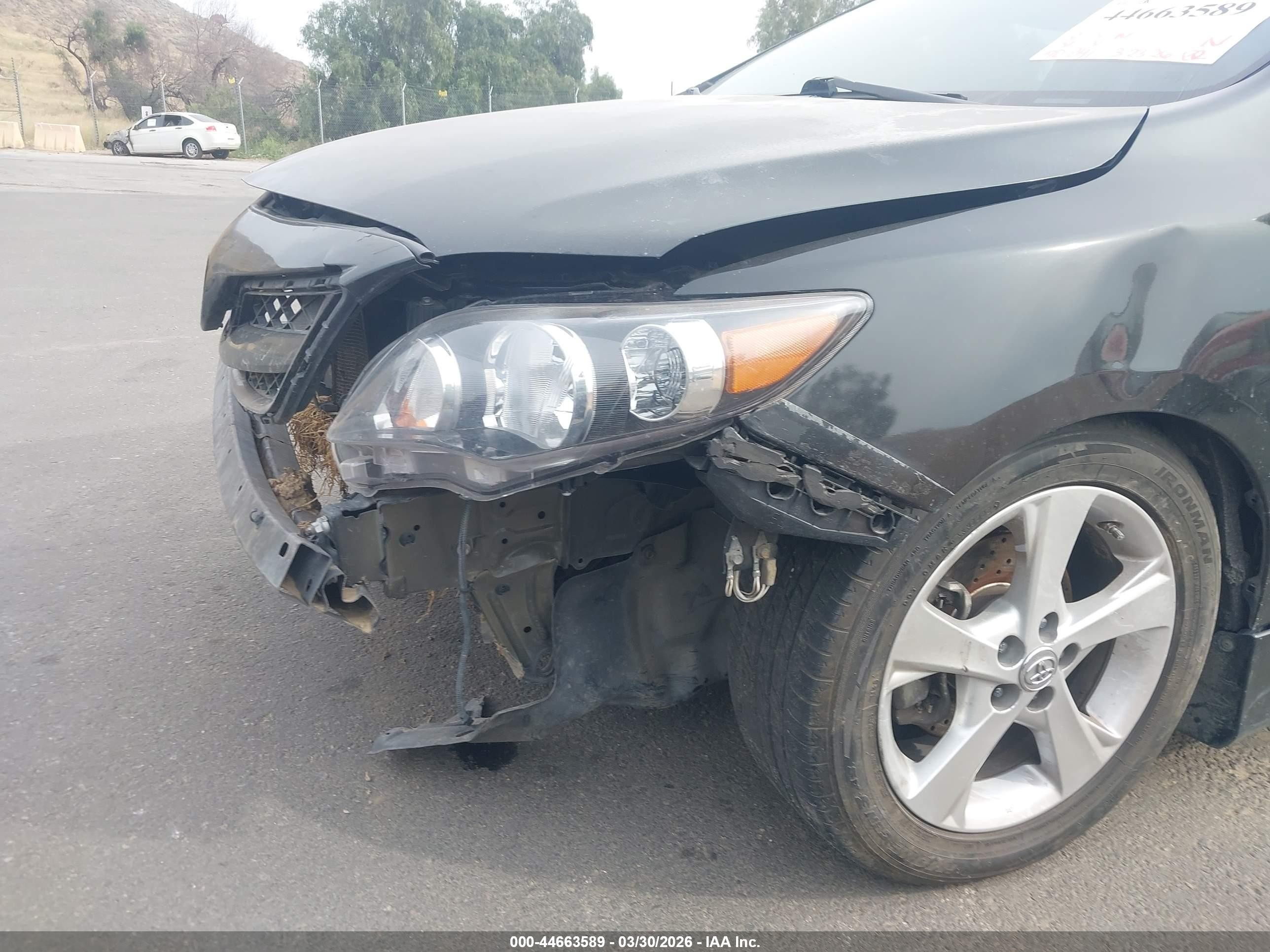 2013 Toyota Corolla S Black vin: 5YFBU4EE2DP212273