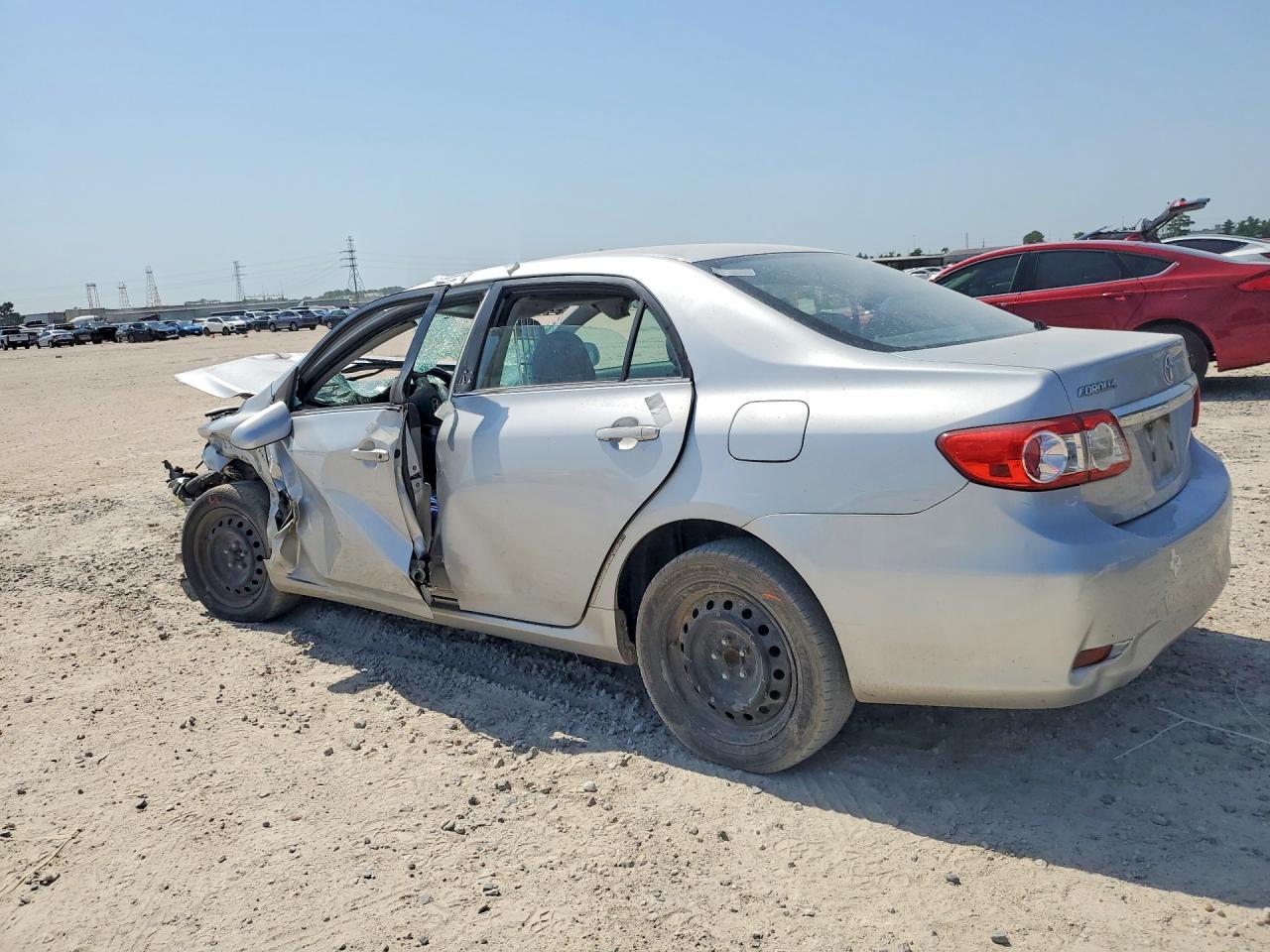 2013 Toyota Corolla Le Серебряный vin: 5YFBU4EE2DP223094