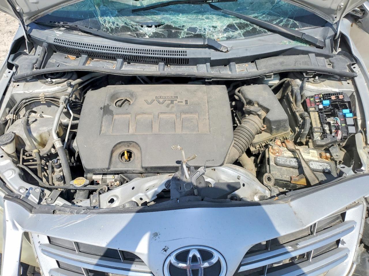2013 Toyota Corolla Le Серебряный vin: 5YFBU4EE2DP223094