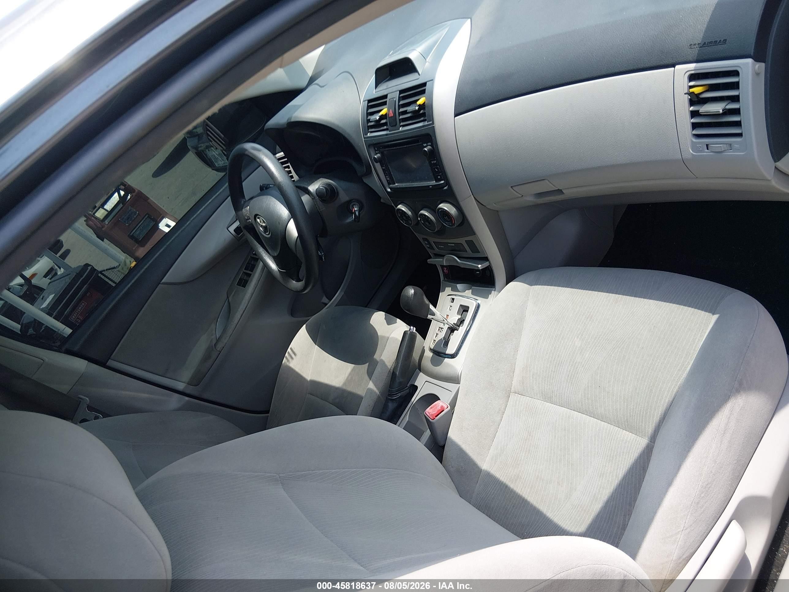 2013 Toyota Corolla Le Gray vin: 5YFBU4EE2DP224116
