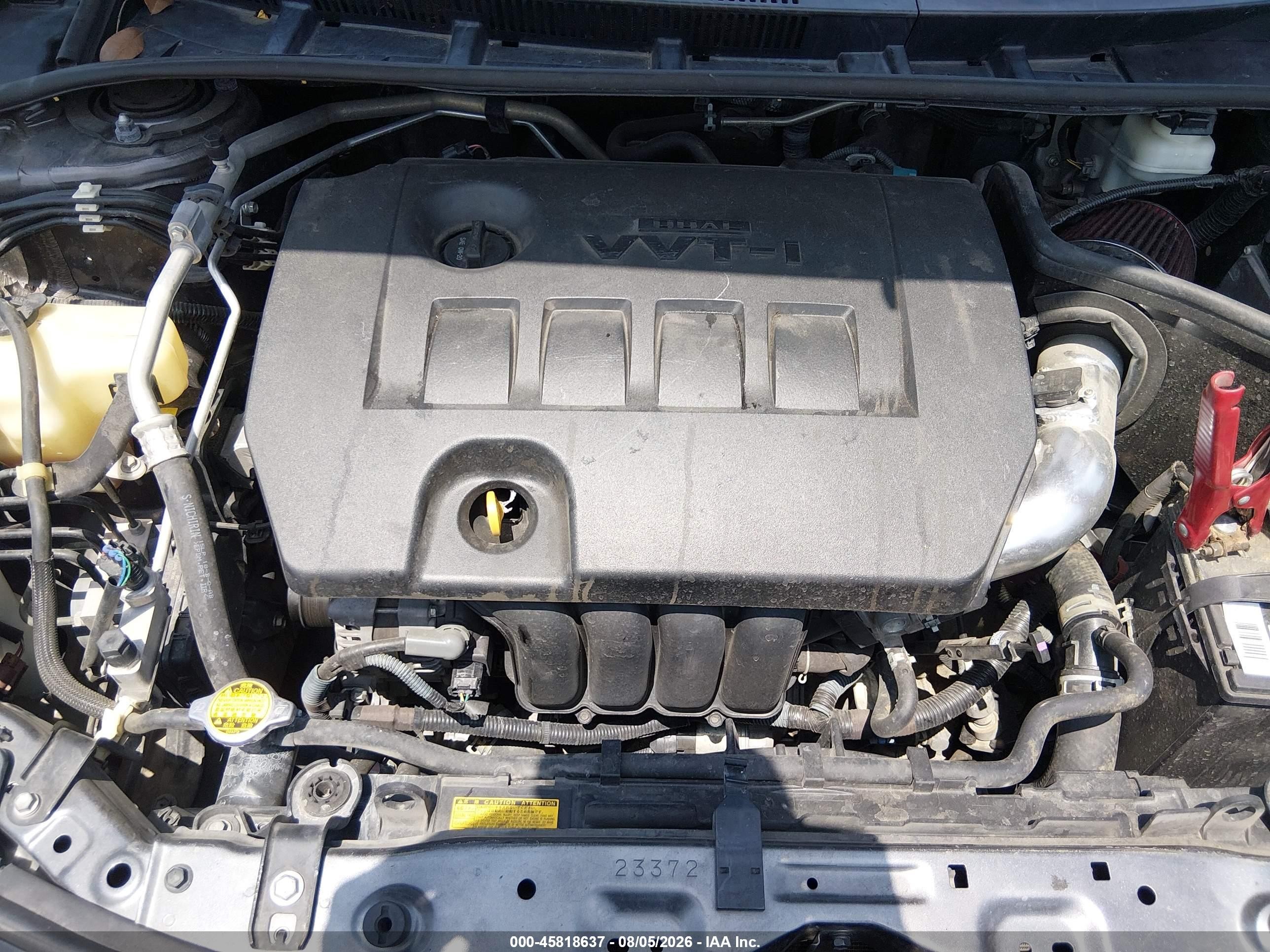 2013 Toyota Corolla Le Gray vin: 5YFBU4EE2DP224116