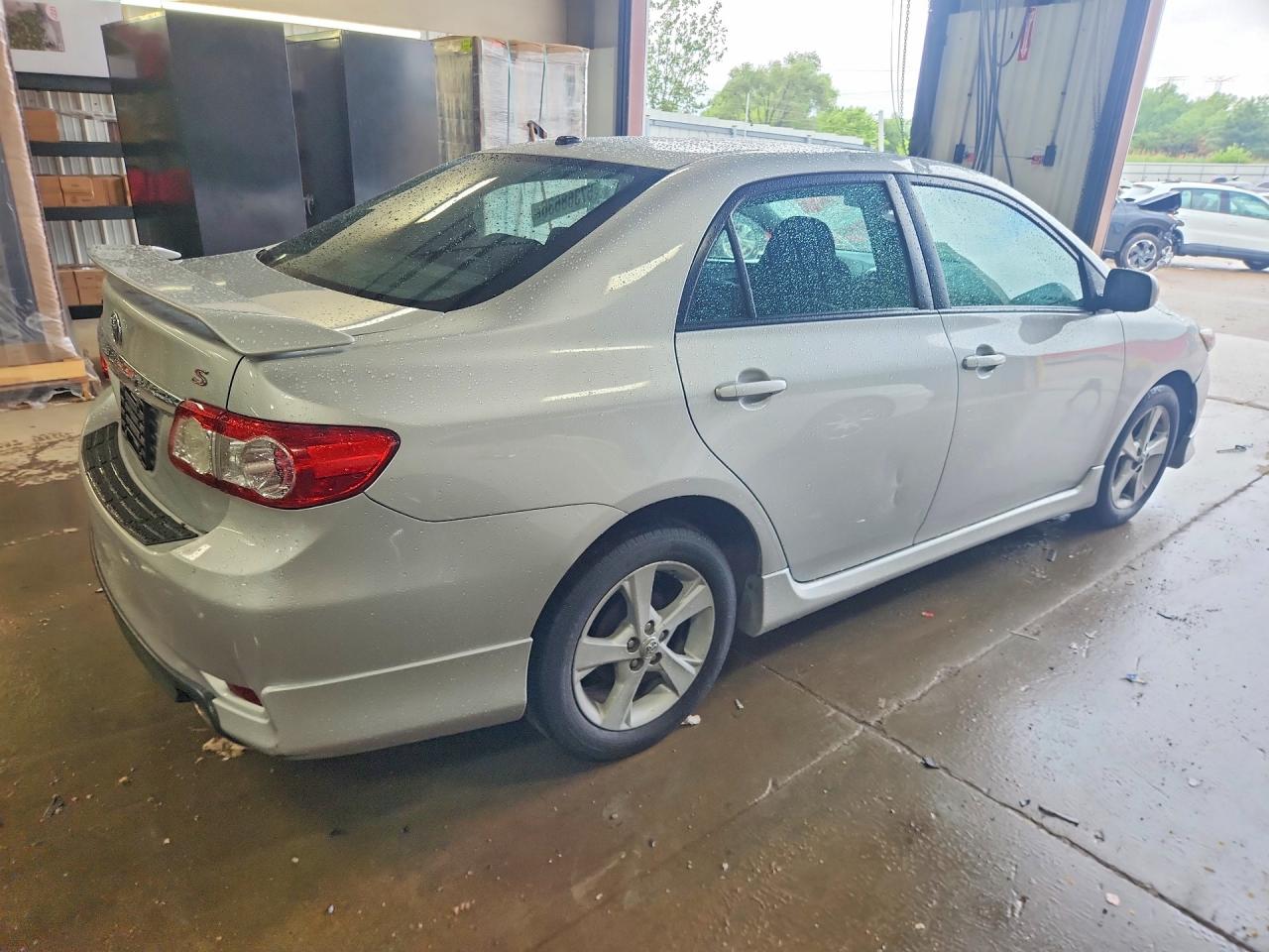 2012 Toyota Corolla S Silver vin: 5YFBU4EE3CP009889