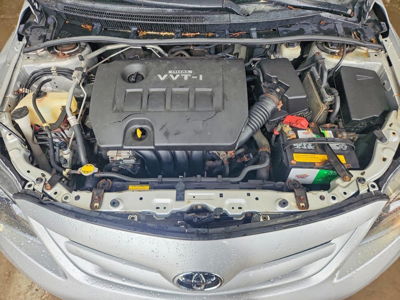 2012 Toyota Corolla S Silver vin: 5YFBU4EE3CP009889