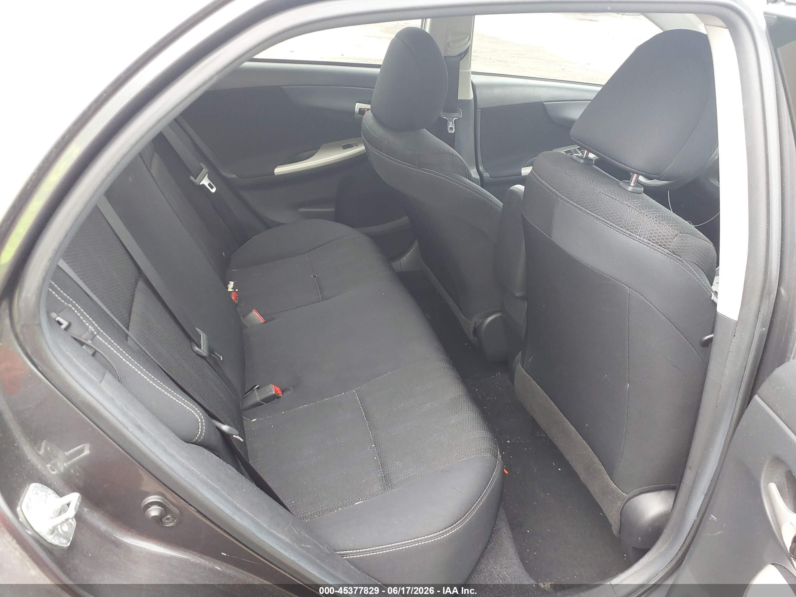 2012 Toyota Corolla S Gray vin: 5YFBU4EE3CP014185
