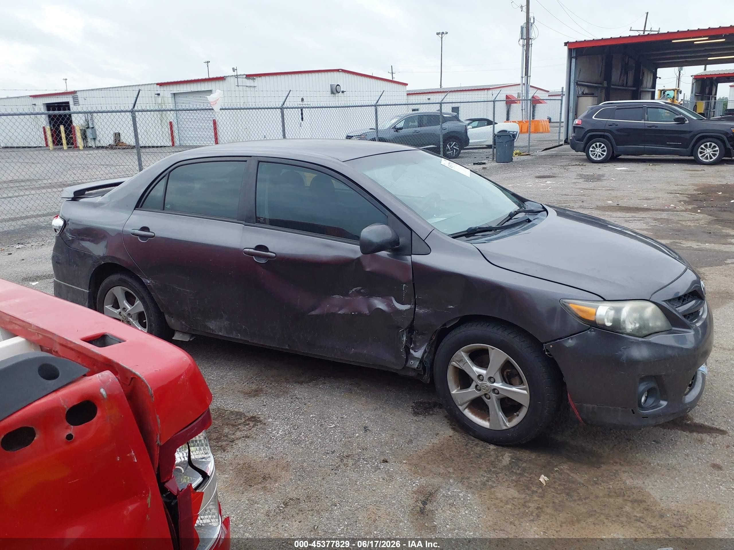 2012 Toyota Corolla S Gray vin: 5YFBU4EE3CP014185