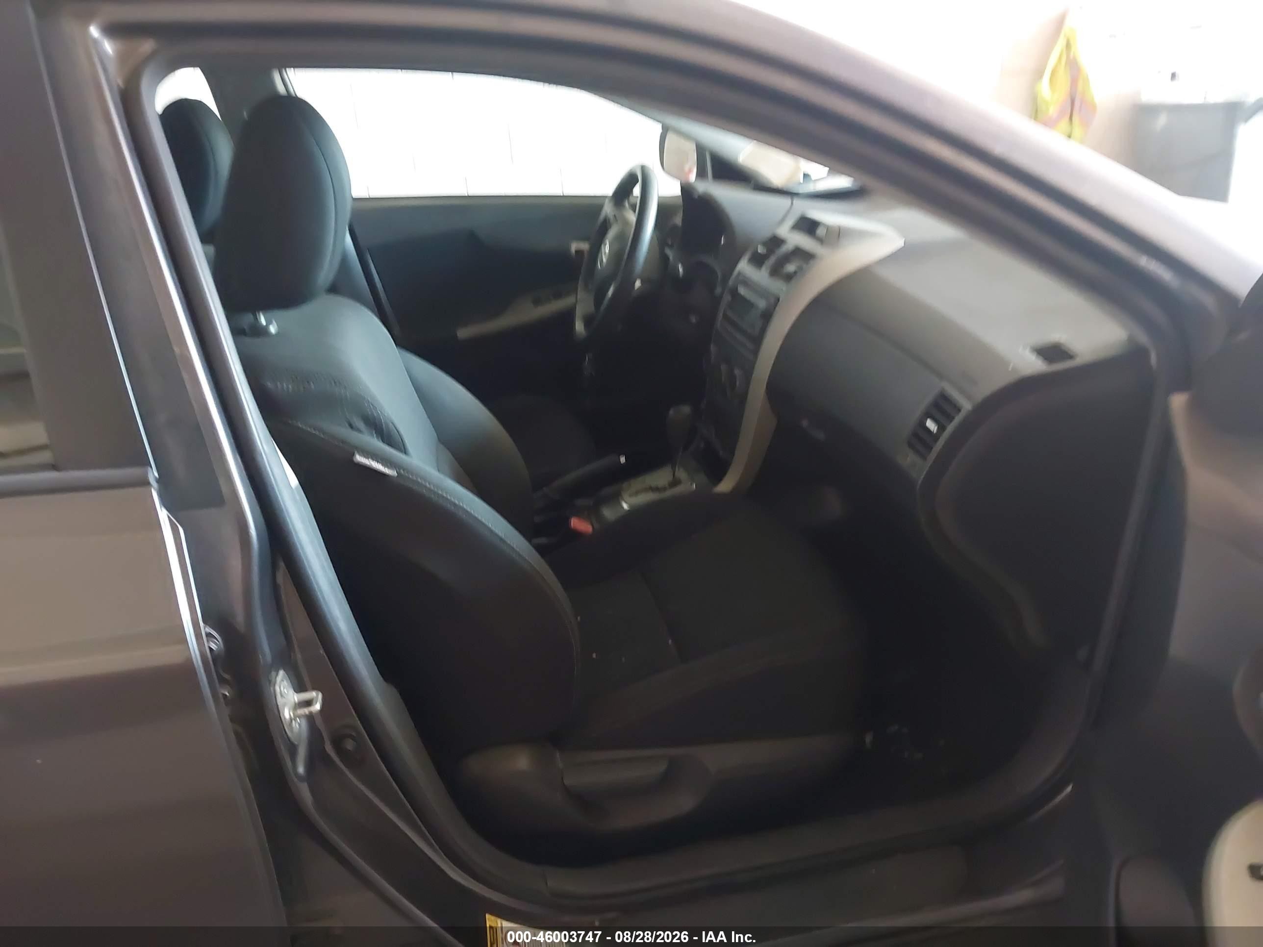 2012 Toyota Corolla S Gray vin: 5YFBU4EE3CP015210