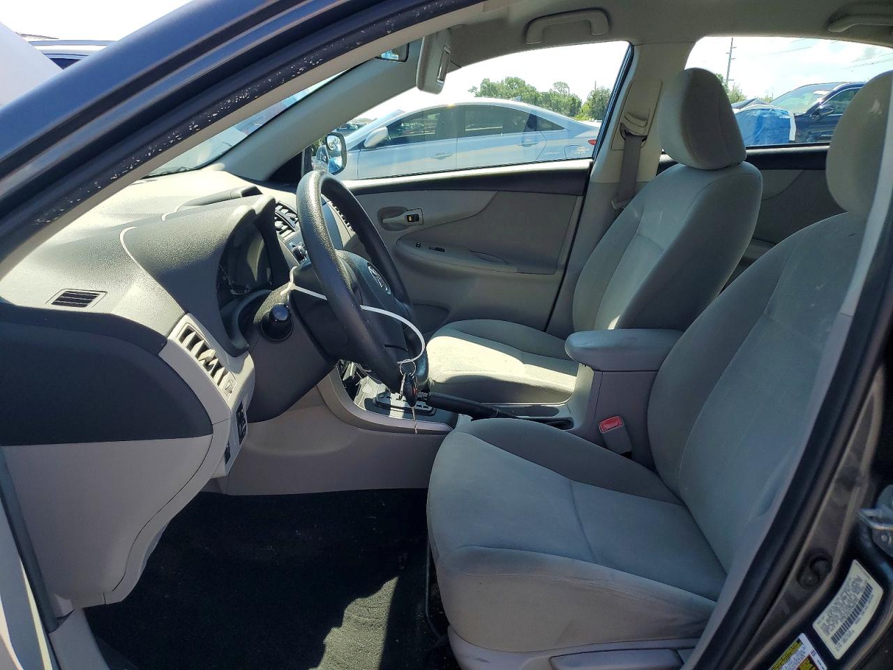 2012 Toyota Corolla L Gray vin: 5YFBU4EE3CP020794
