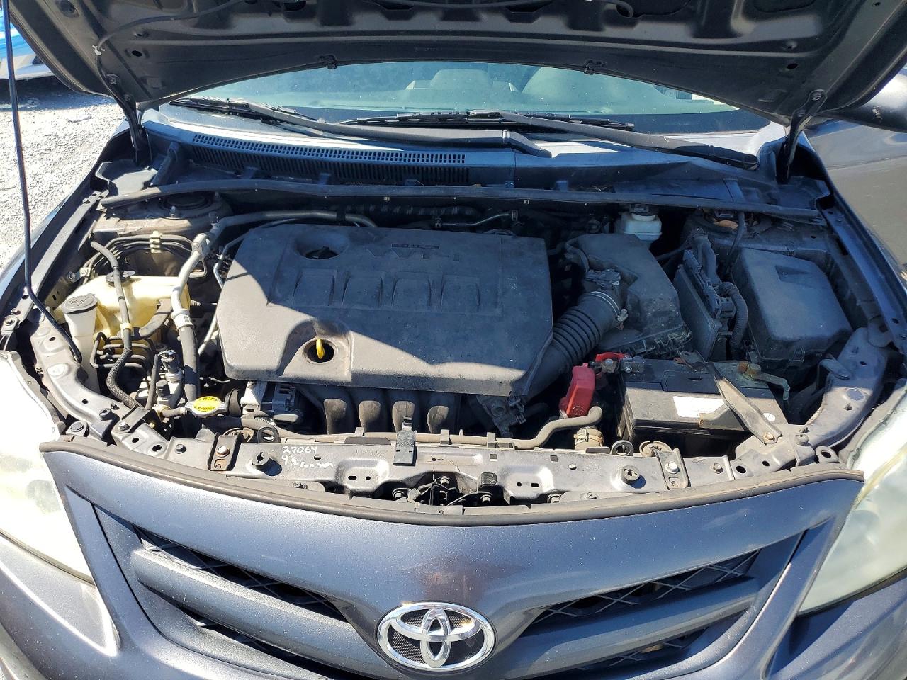 2012 Toyota Corolla L Gray vin: 5YFBU4EE3CP020794