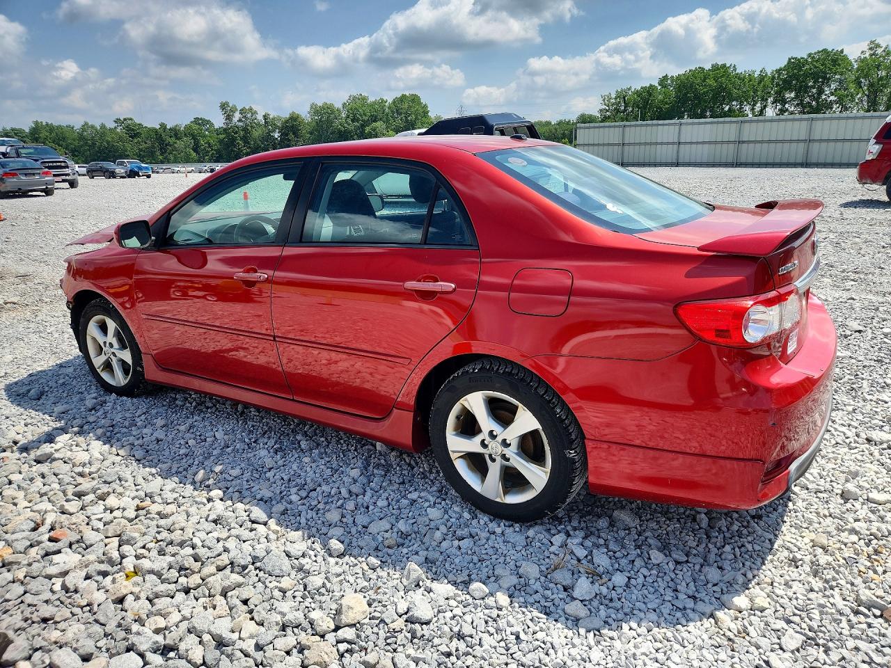 2012 Toyota Corolla S Red vin: 5YFBU4EE3CP023663