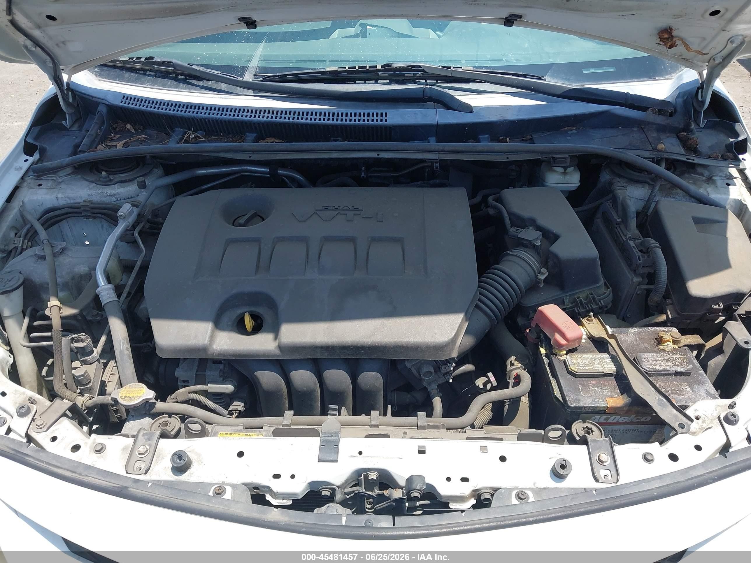 2012 Toyota Corolla S White vin: 5YFBU4EE3CP026997
