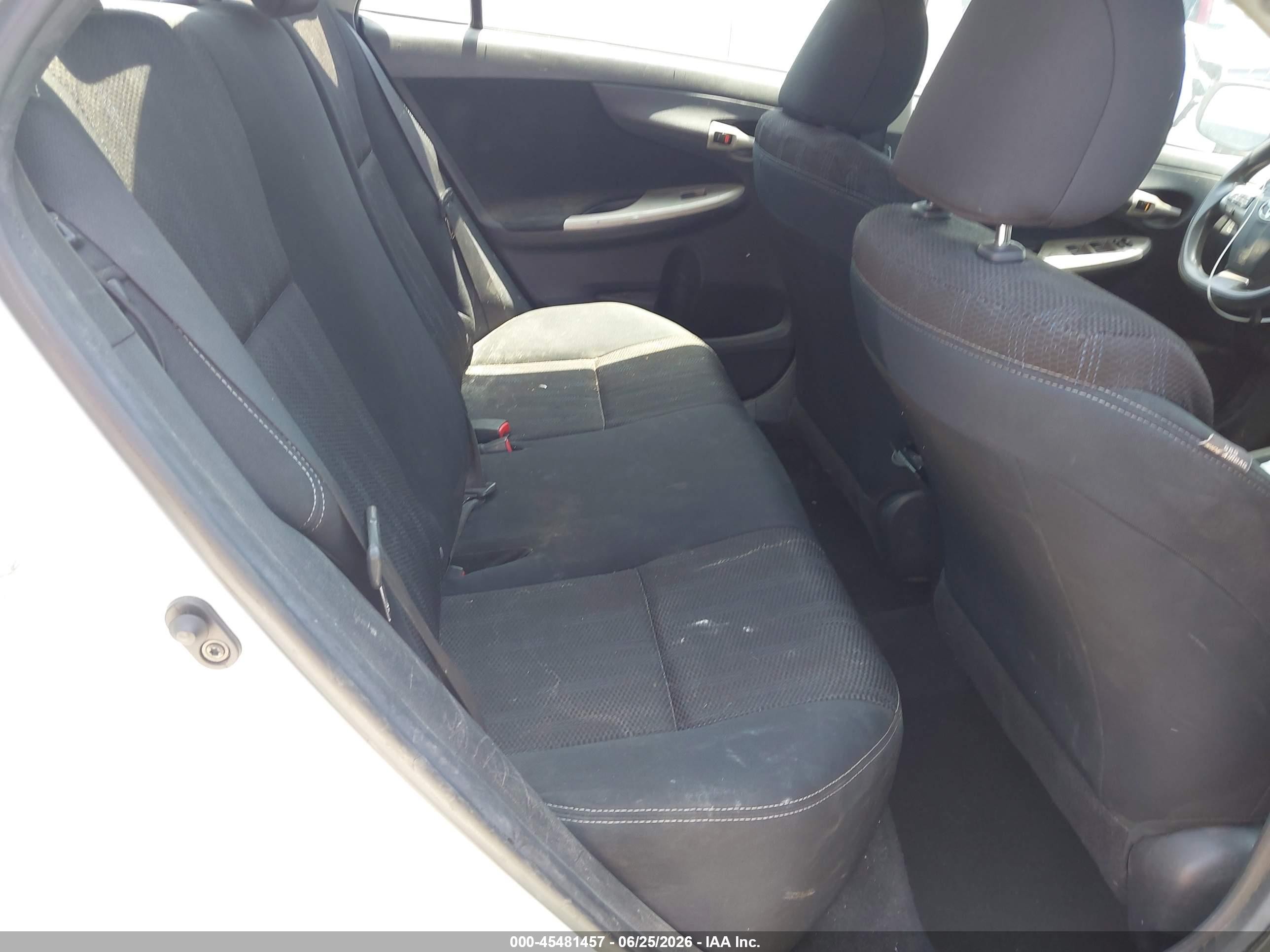 2012 Toyota Corolla S White vin: 5YFBU4EE3CP026997