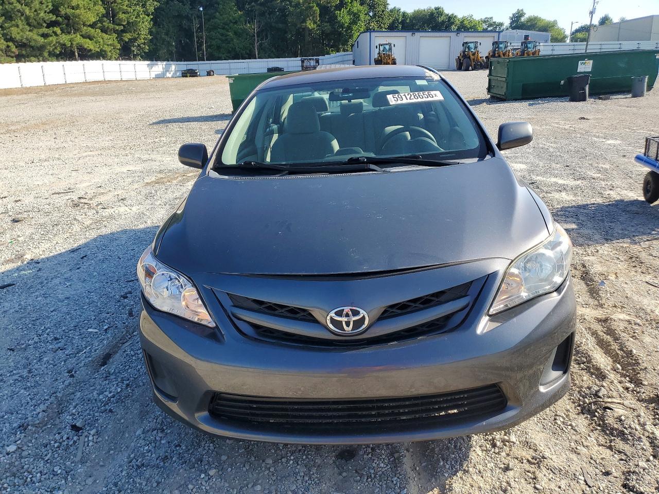 2012 Toyota Corolla Le Gray vin: 5YFBU4EE3CP035103