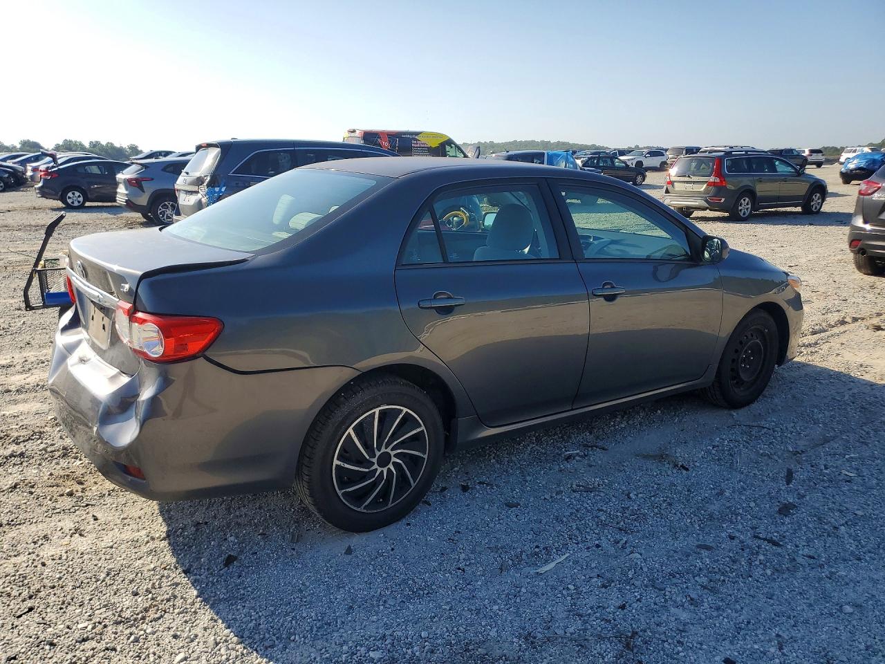 2012 Toyota Corolla Le Gray vin: 5YFBU4EE3CP035103