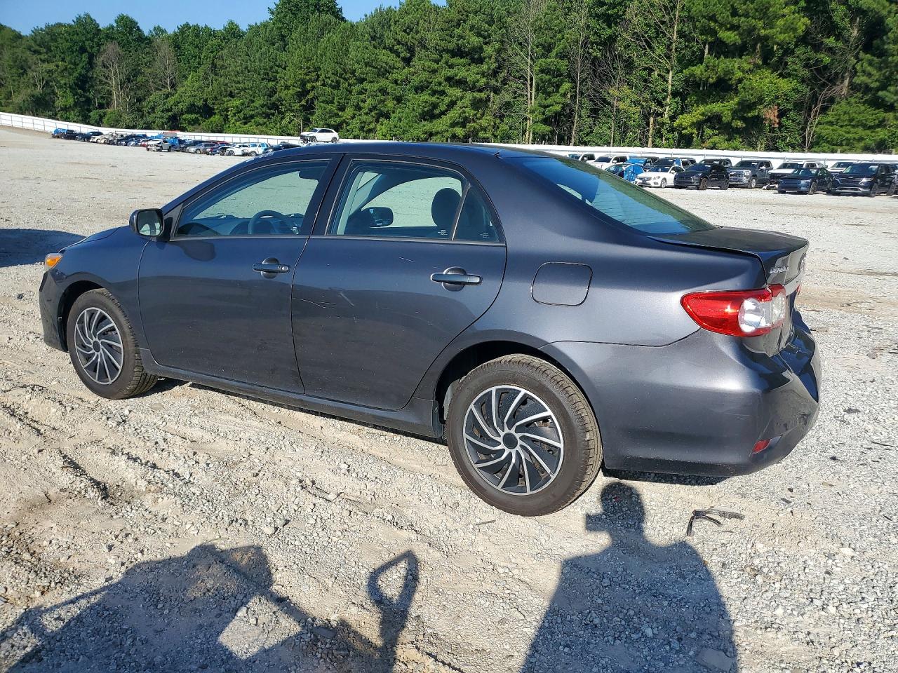 2012 Toyota Corolla Le Gray vin: 5YFBU4EE3CP035103