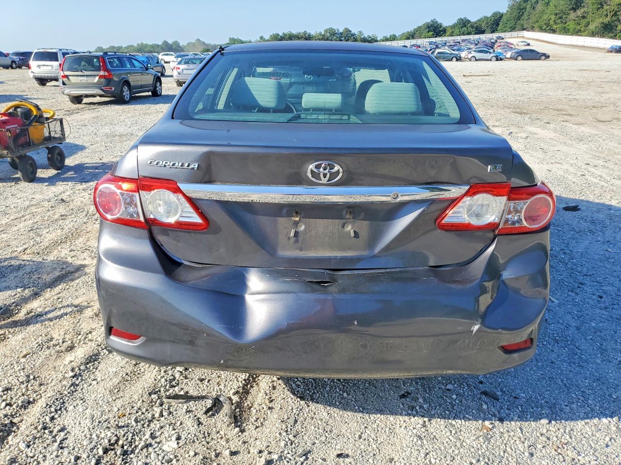 2012 Toyota Corolla Le Gray vin: 5YFBU4EE3CP035103
