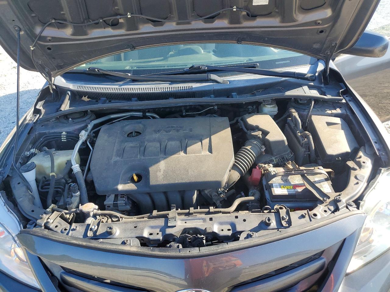 2012 Toyota Corolla Le Gray vin: 5YFBU4EE3CP035103