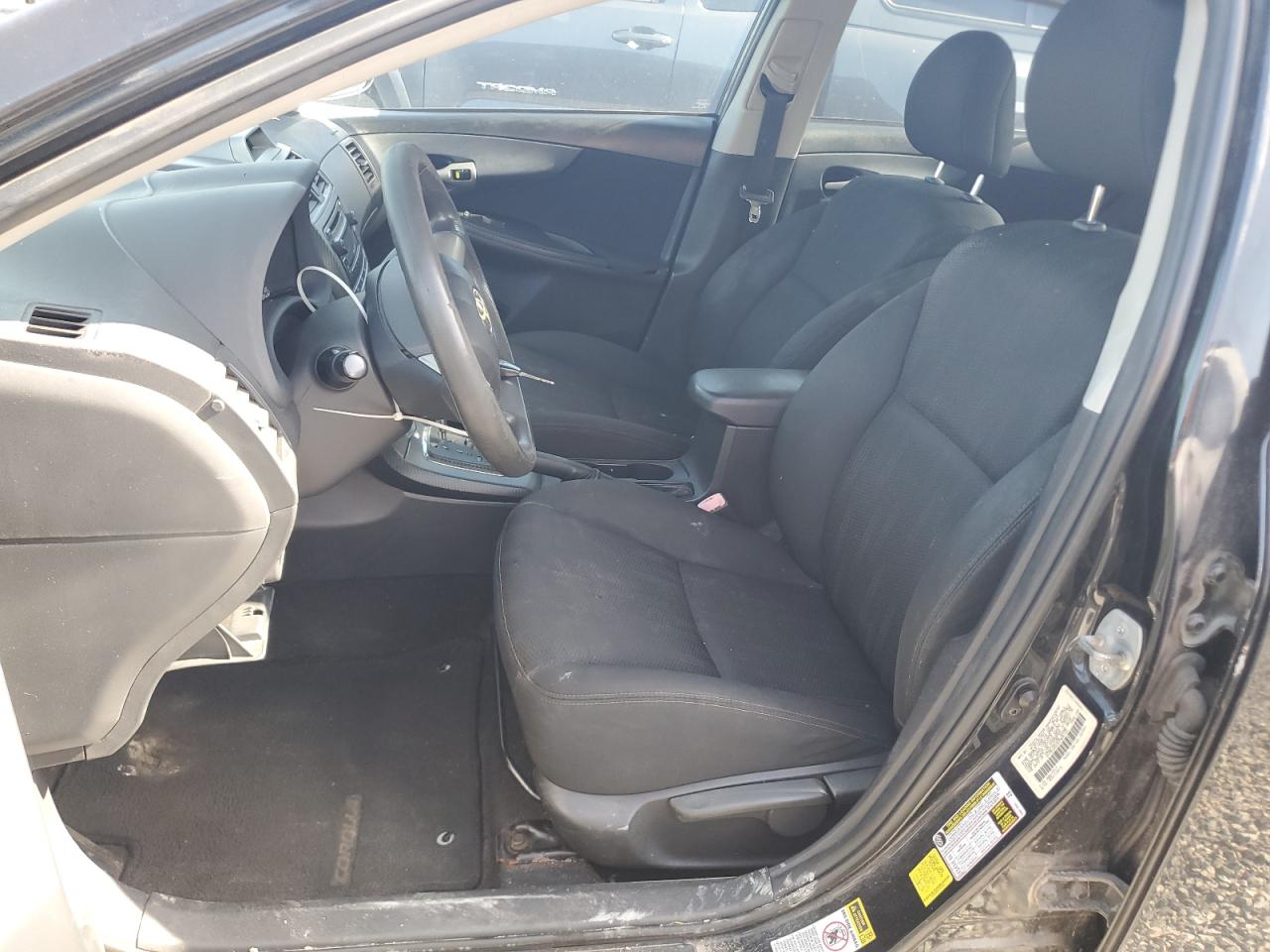2012 Toyota Corolla S Black vin: 5YFBU4EE3CP036123