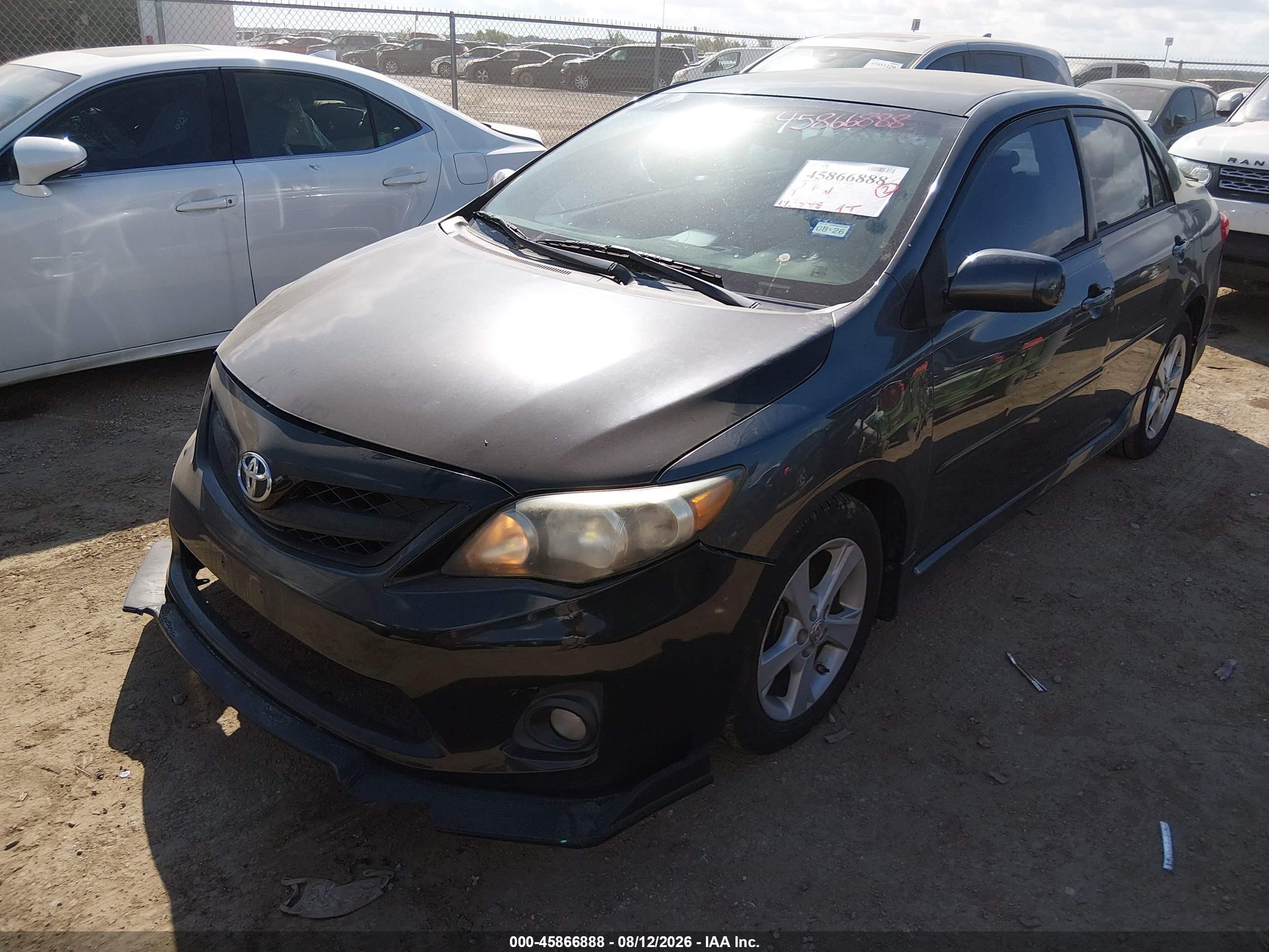 2012 Toyota Corolla S Gray vin: 5YFBU4EE3CP048255