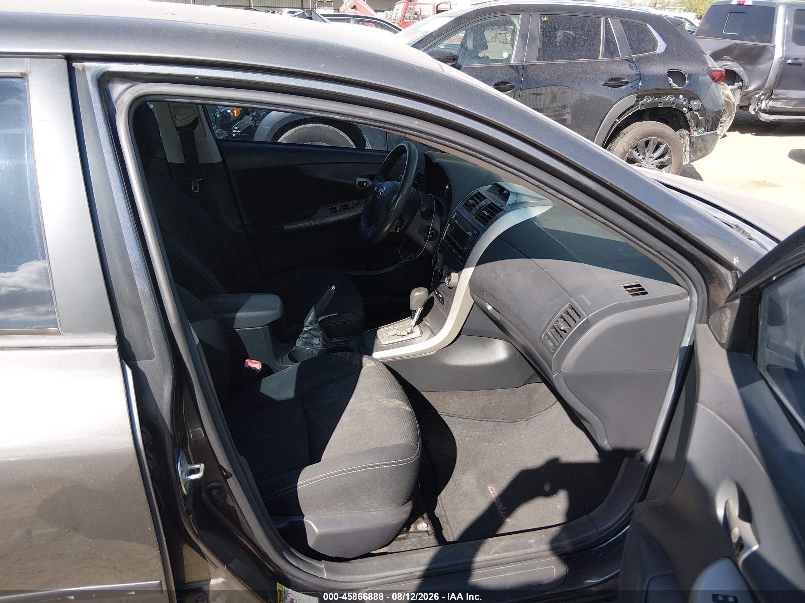 2012 Toyota Corolla S Gray vin: 5YFBU4EE3CP048255