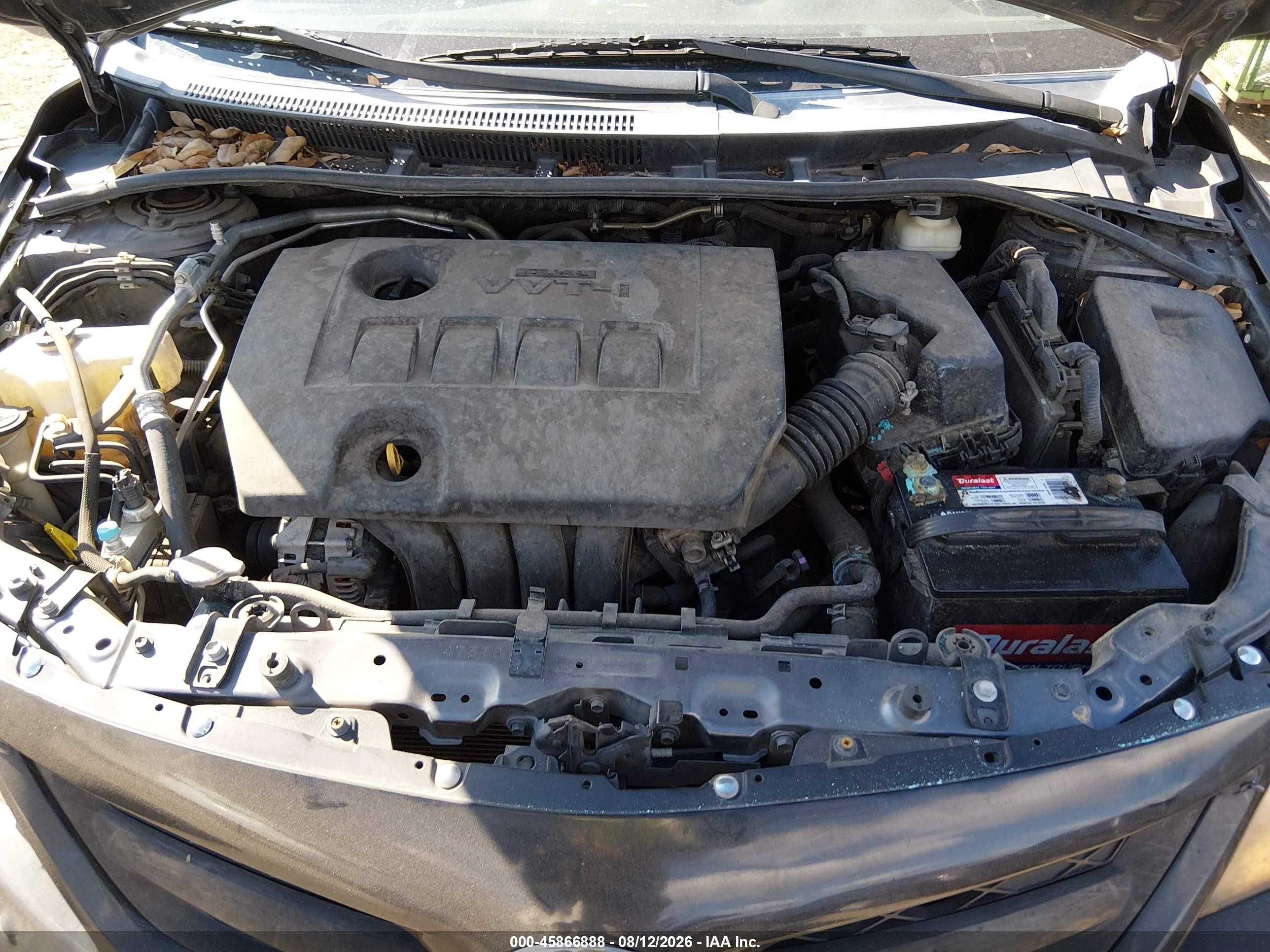 2012 Toyota Corolla S Gray vin: 5YFBU4EE3CP048255