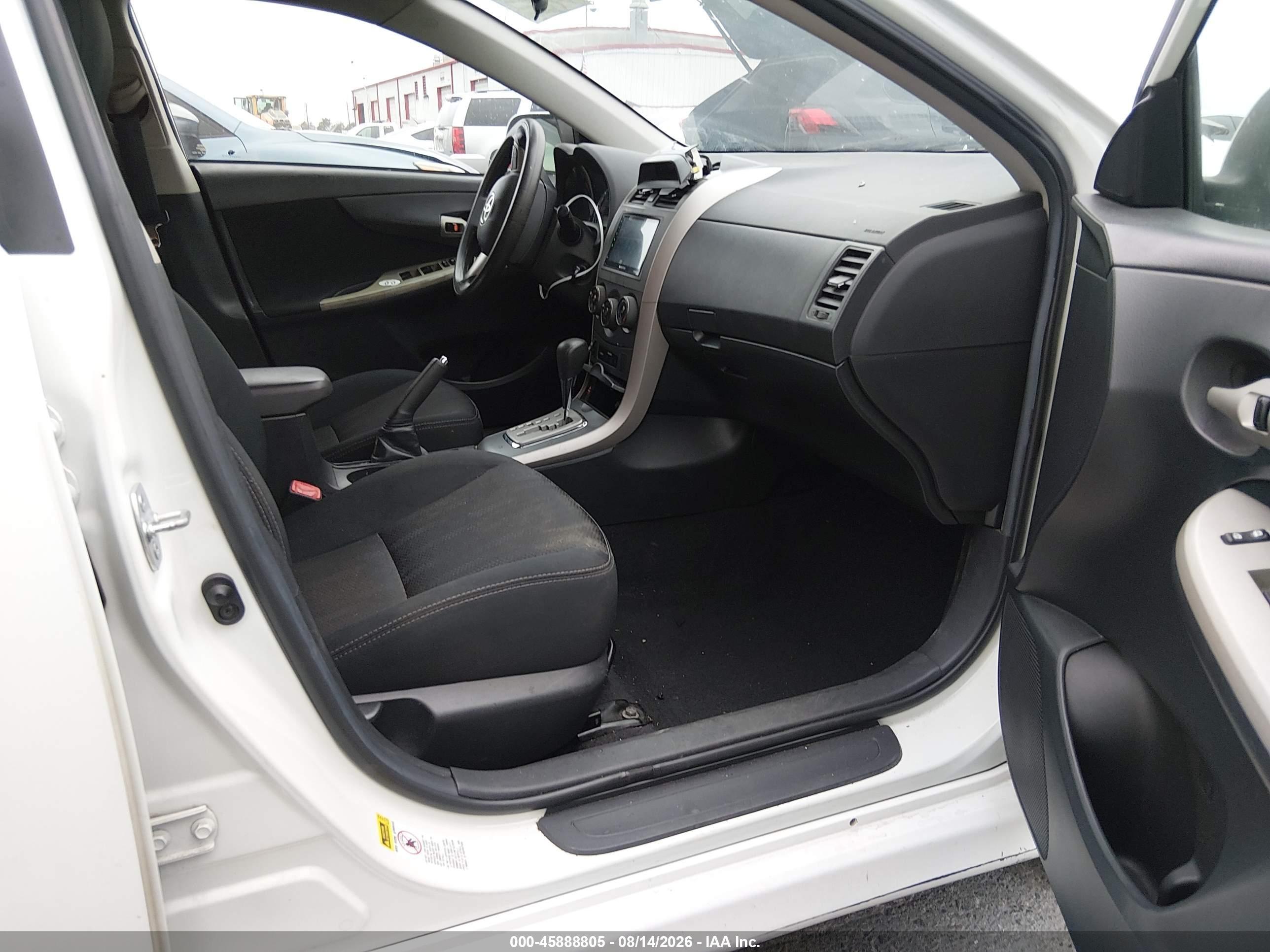 2012 Toyota Corolla S White vin: 5YFBU4EE3CP049969
