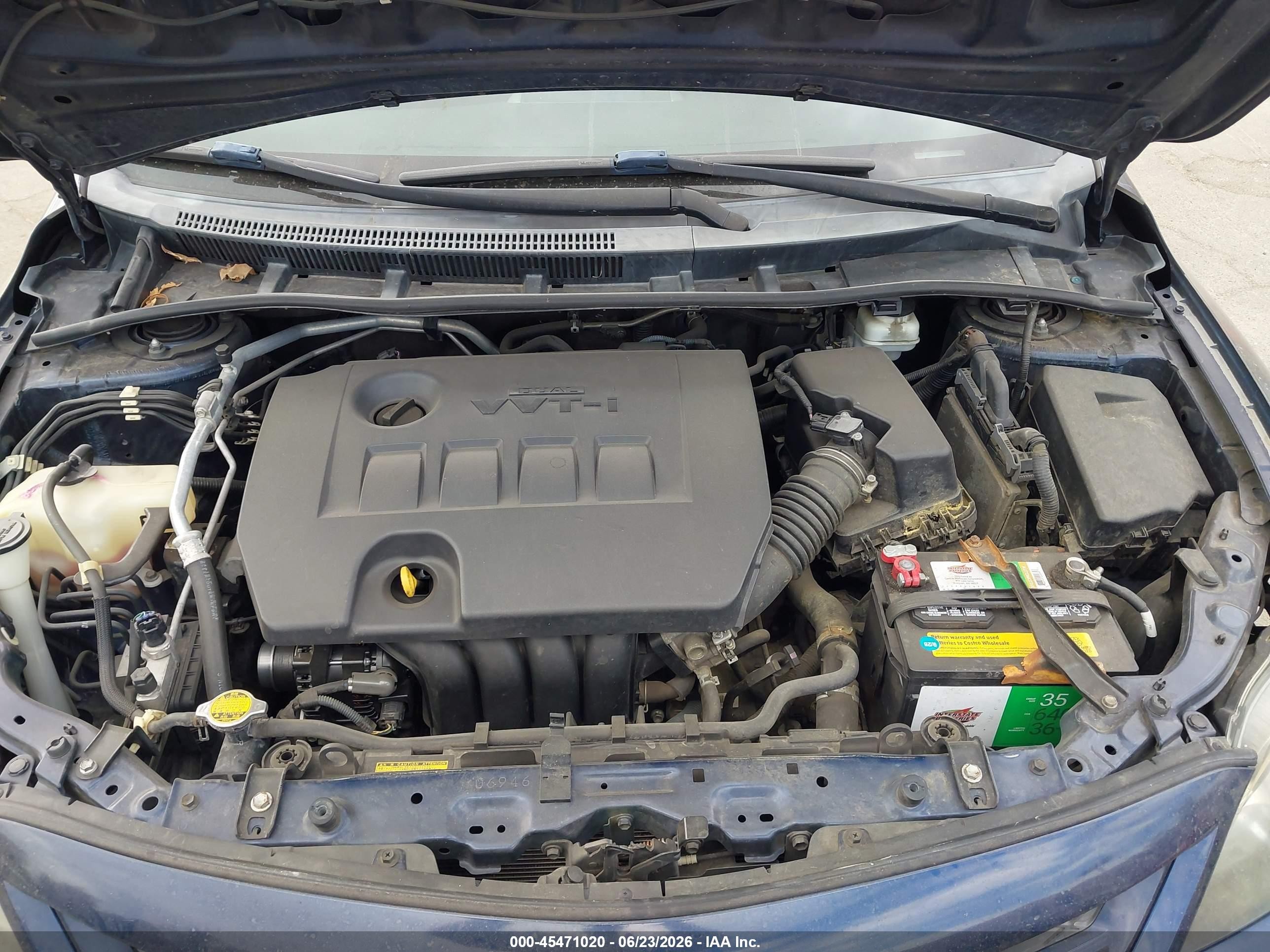 2012 Toyota Corolla S Blue vin: 5YFBU4EE3CP057828